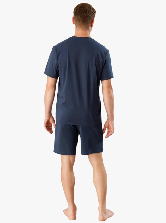 Shorty - marine + bordeaux