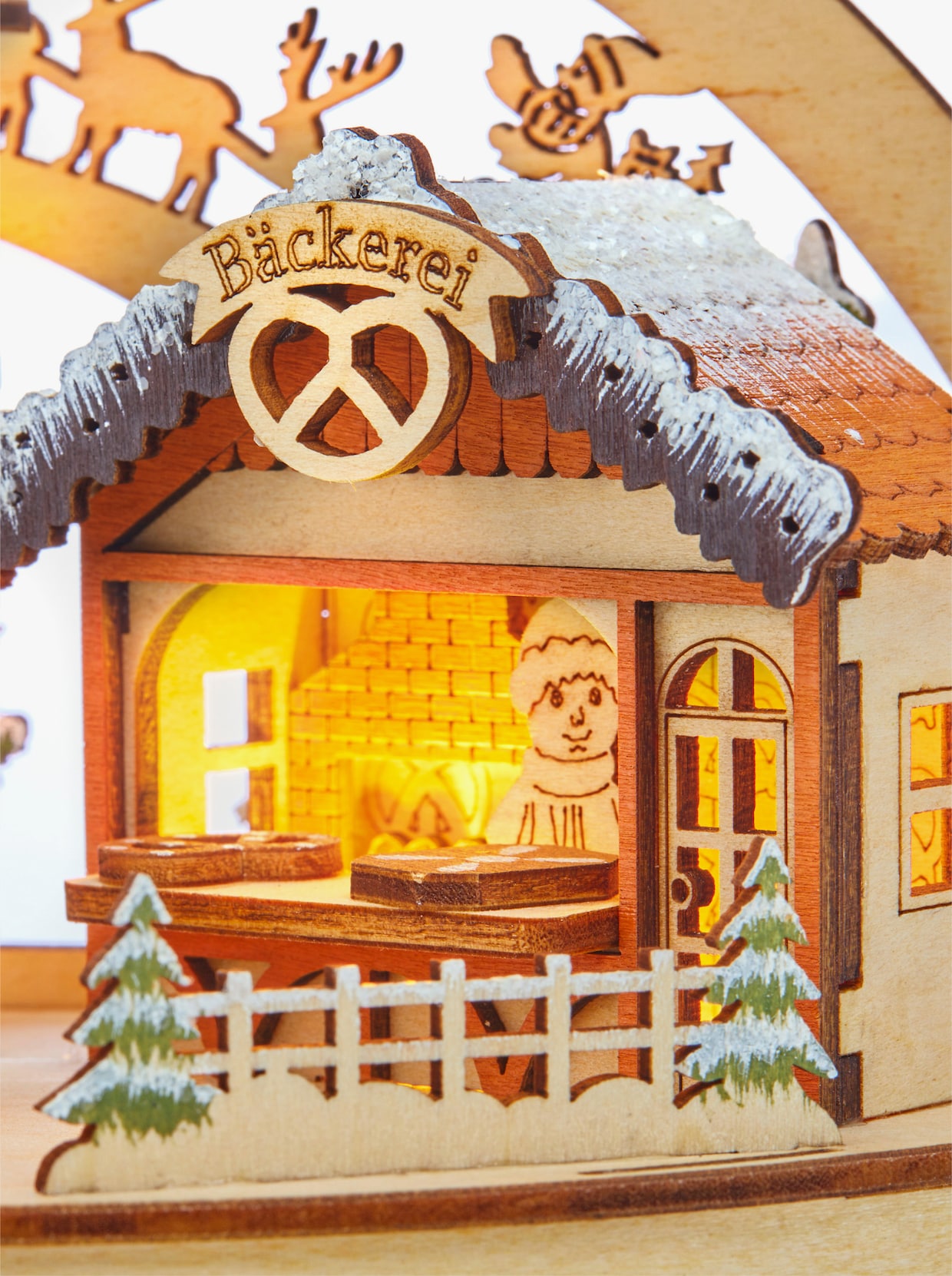 Weihnachtsdeko - braun