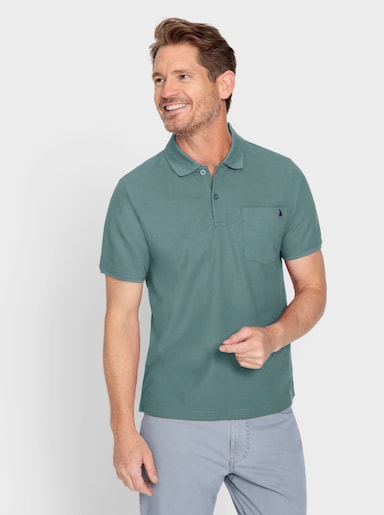 Catamaran Kurzarm-Poloshirt - jade