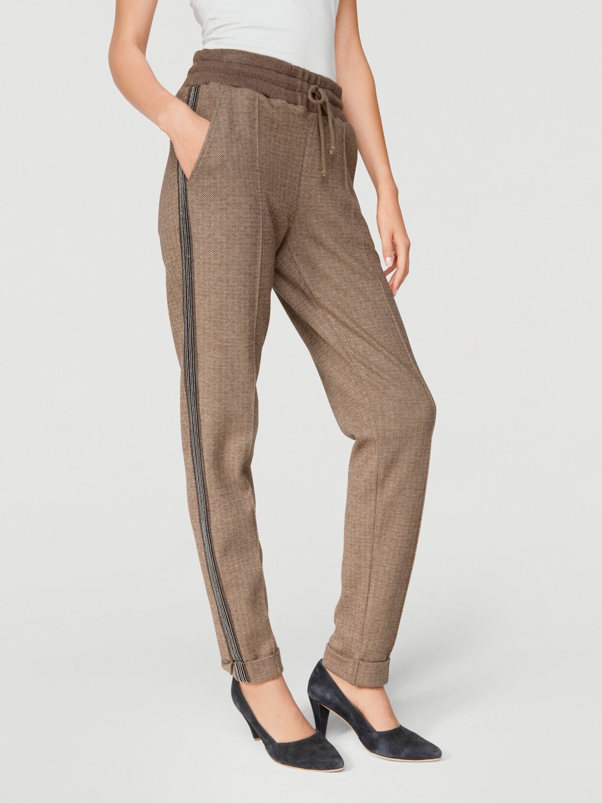 heine Hose - taupe