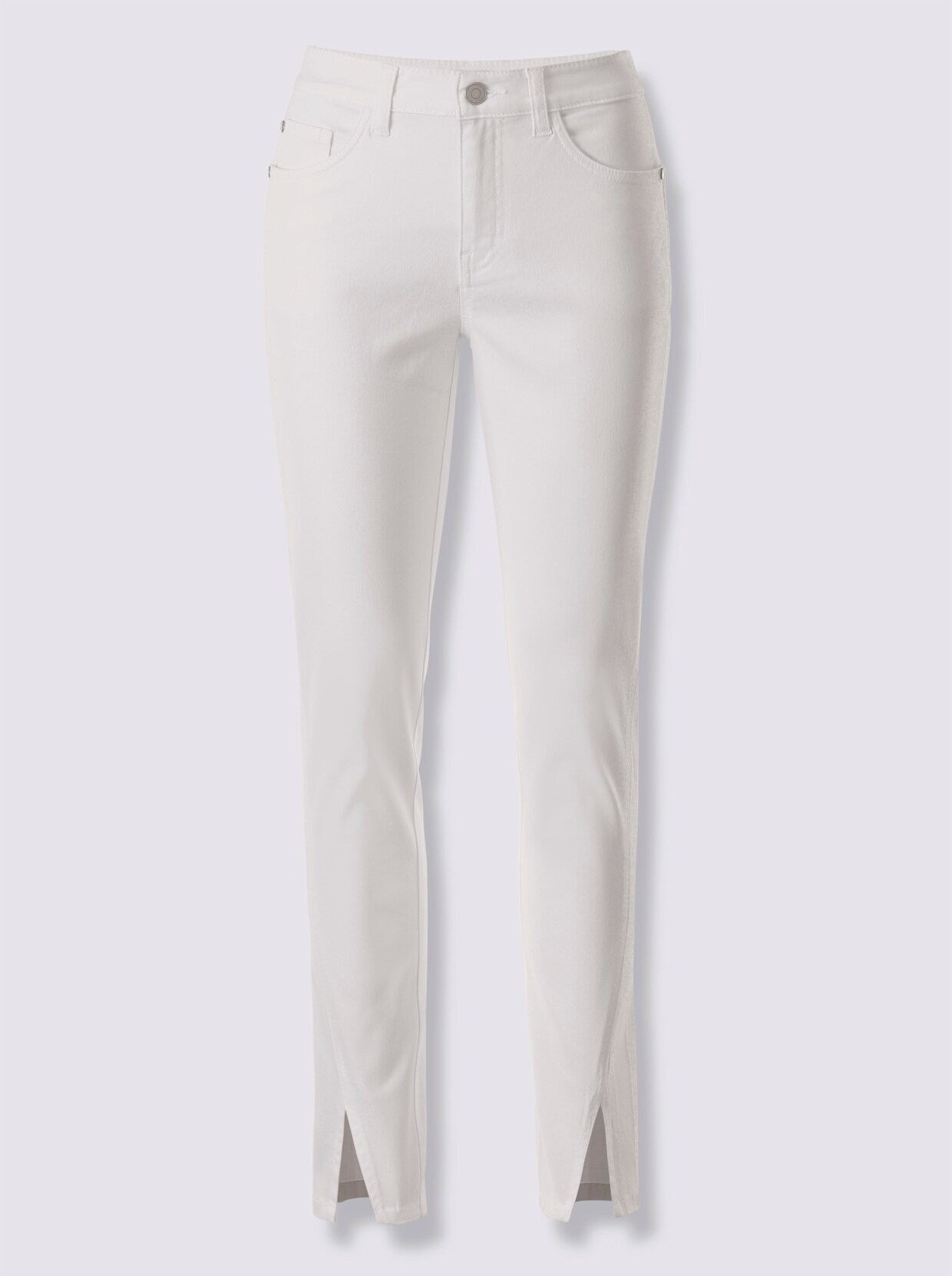 heine Push-up-Jeans - weiß
