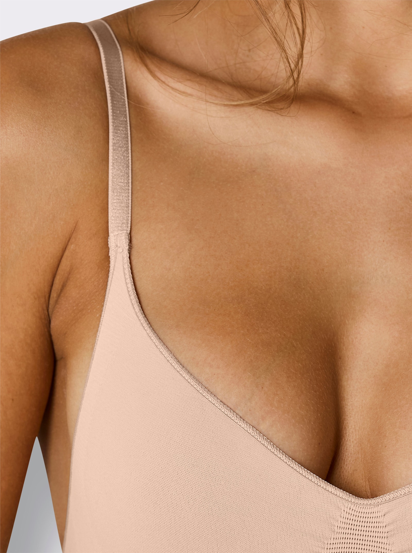 Body ohne Bügel - camel