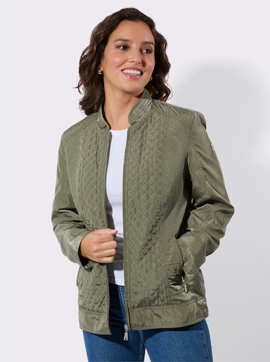 Steppjacke - khaki