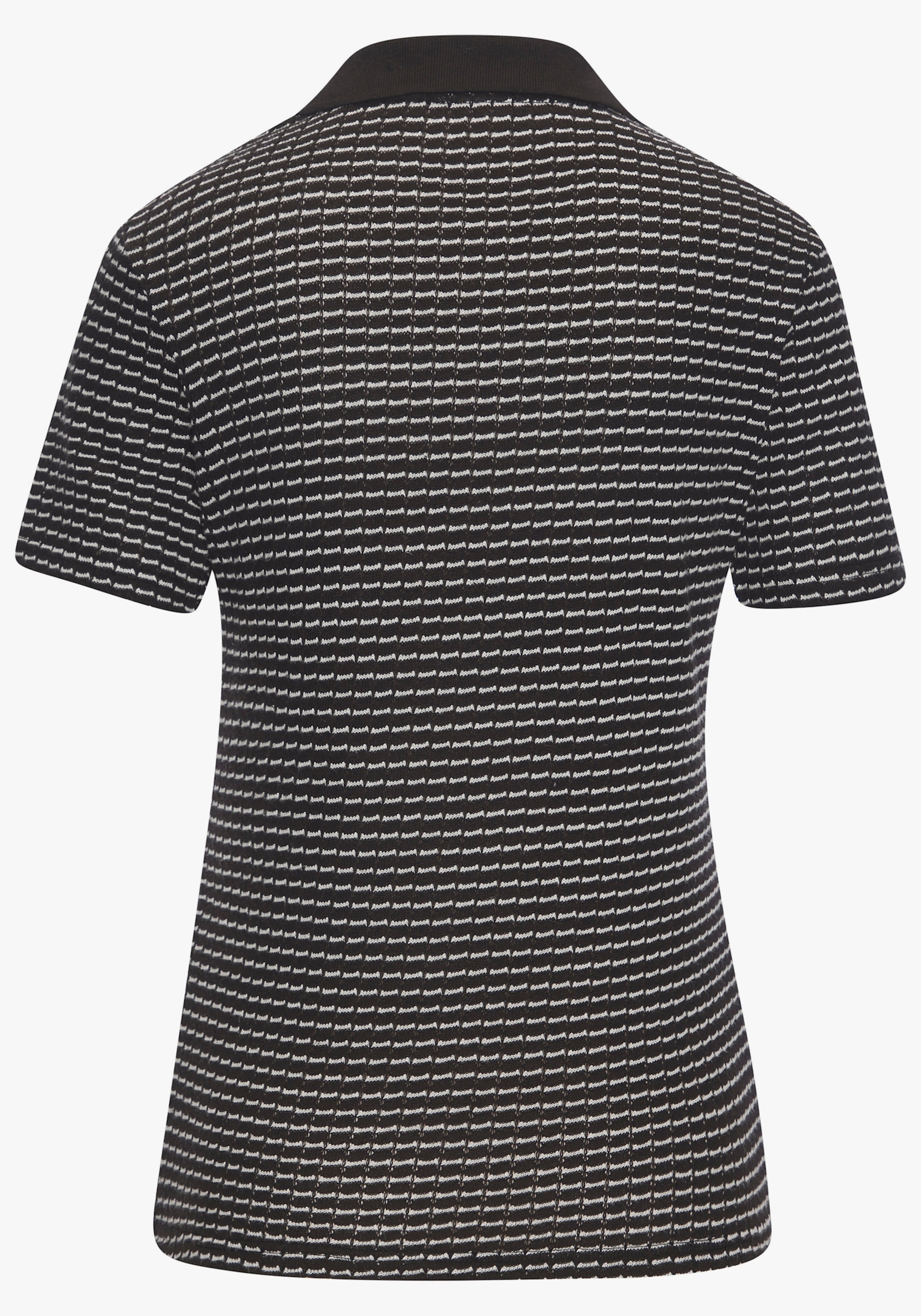 Vivance Poloshirt - schwarz-creme