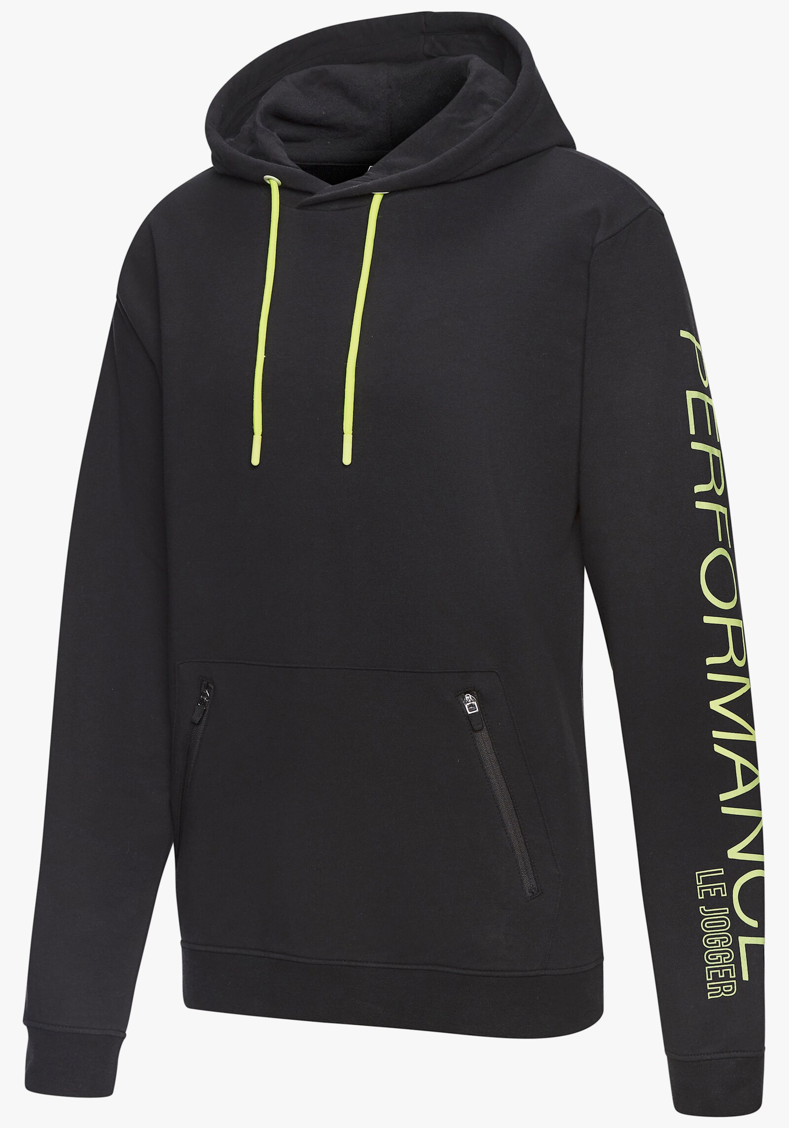 Kapuzensweatshirt - schwarz