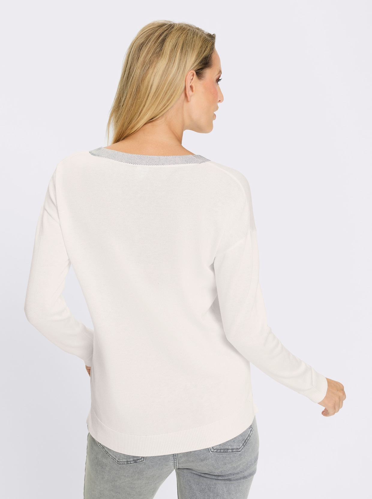 heine Feinstrickpullover - ecru