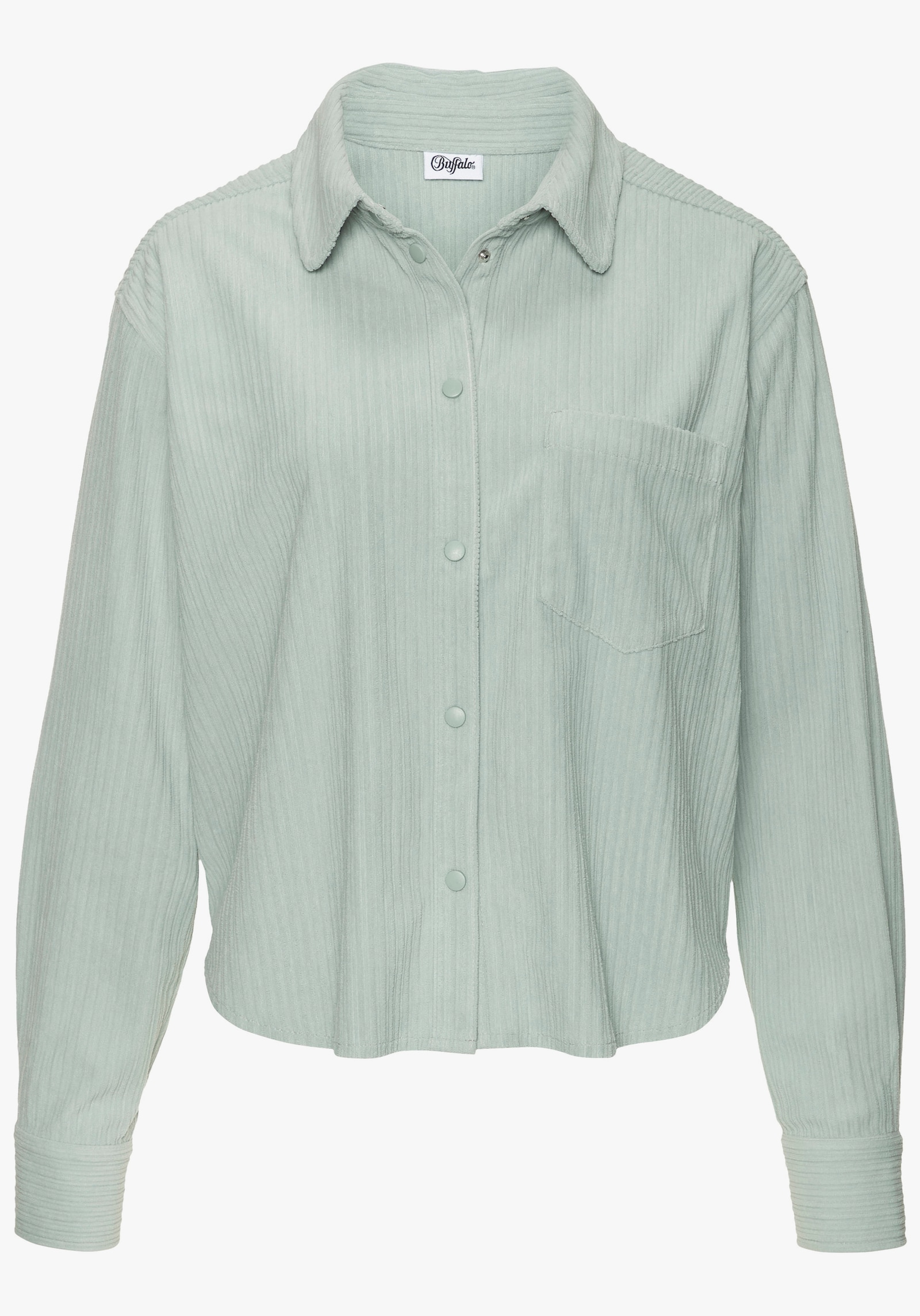 Buffalo Hemdbluse - salbeigrün