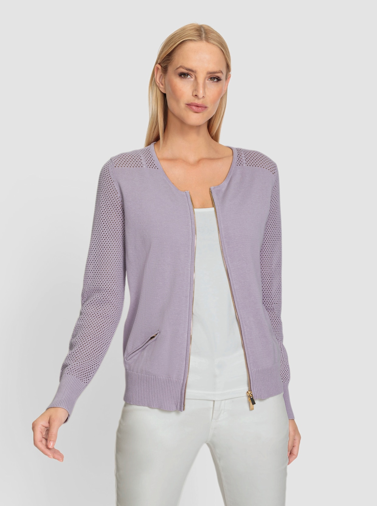 heine Cardigan - flieder