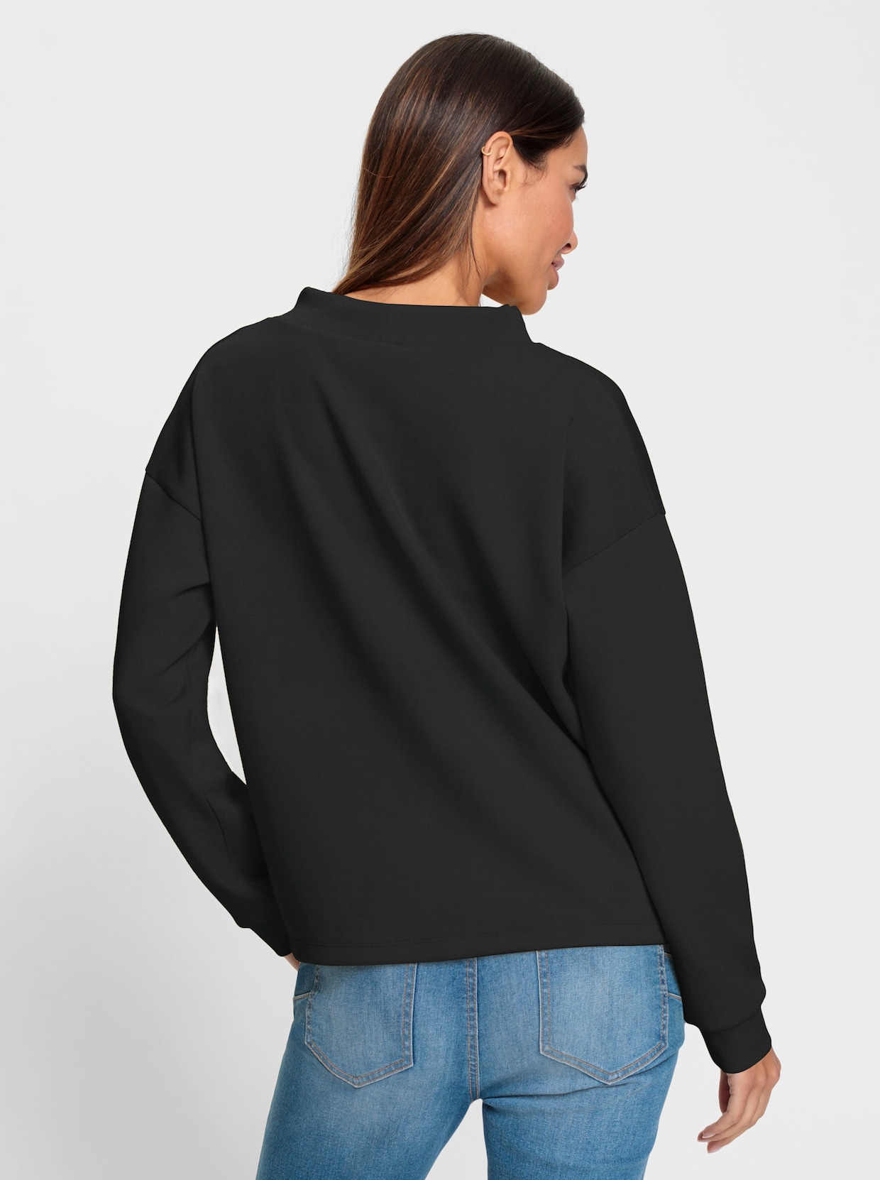 heine Sweatshirt - zwart