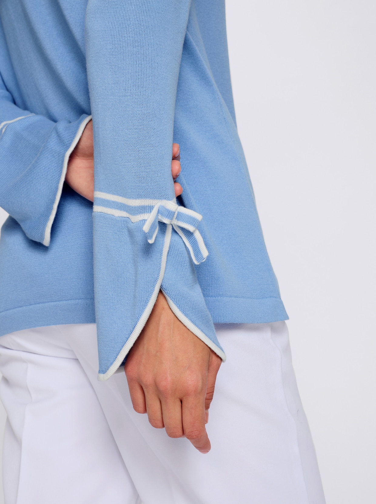Pullover - himmelblau
