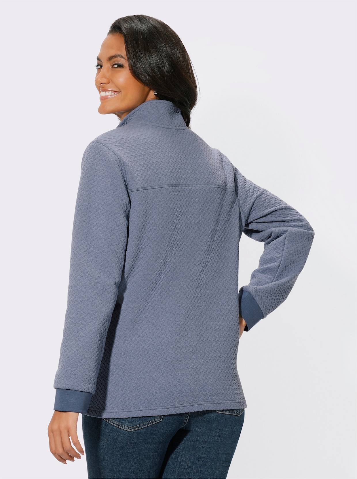 Catamaran Sports Sweatvest - duivenblauw