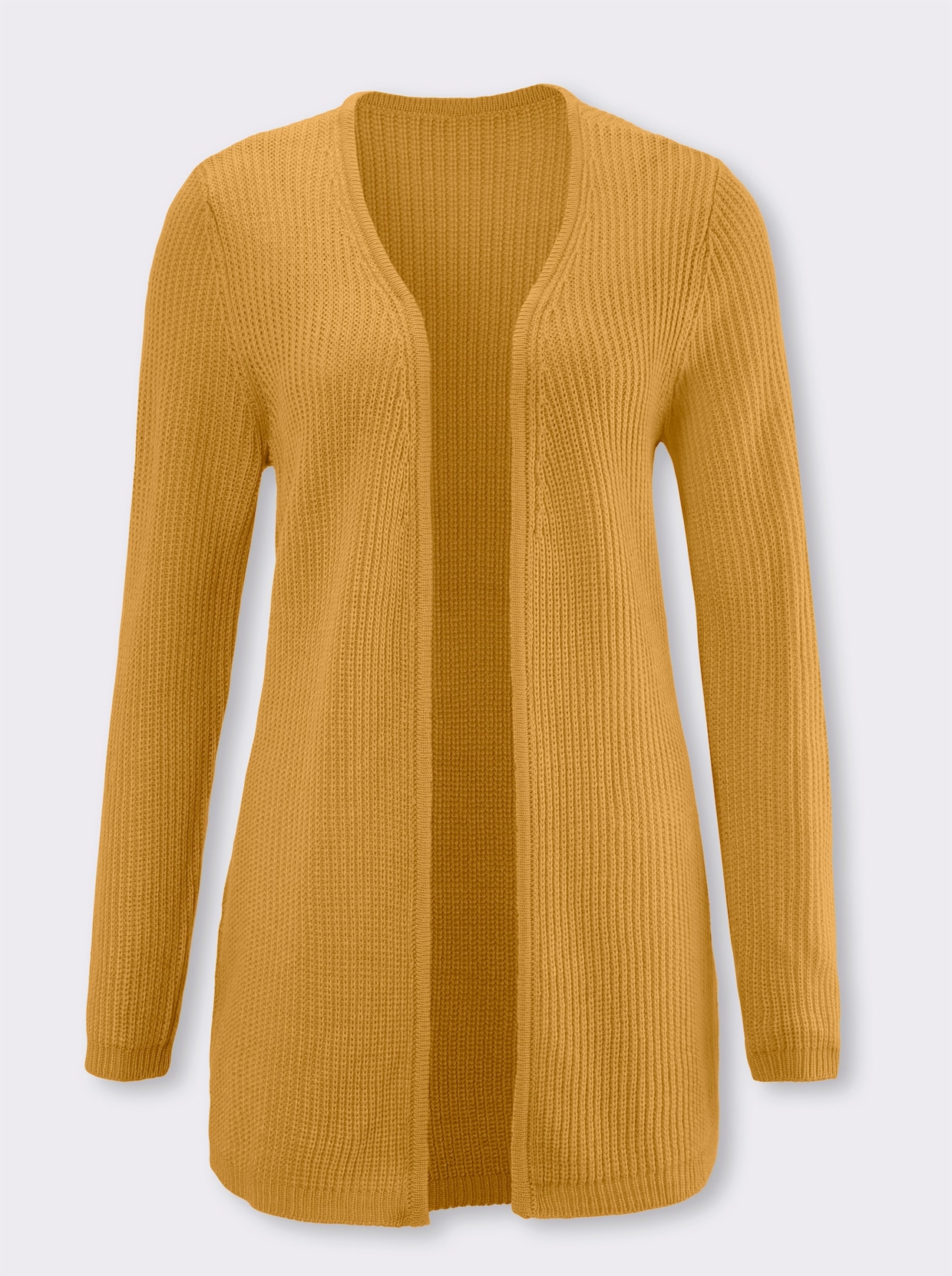 Veste en tricot - ocre