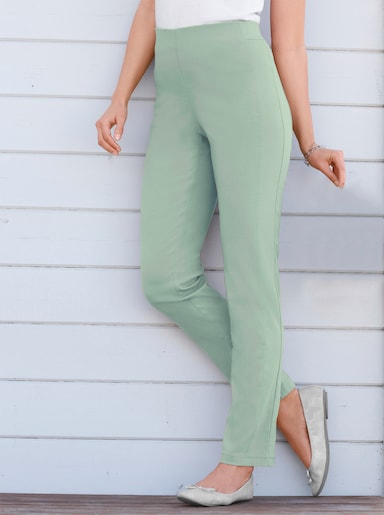 Stehmann Comfort line Hose mit Dehnbund, Viskose-Qualität - mint