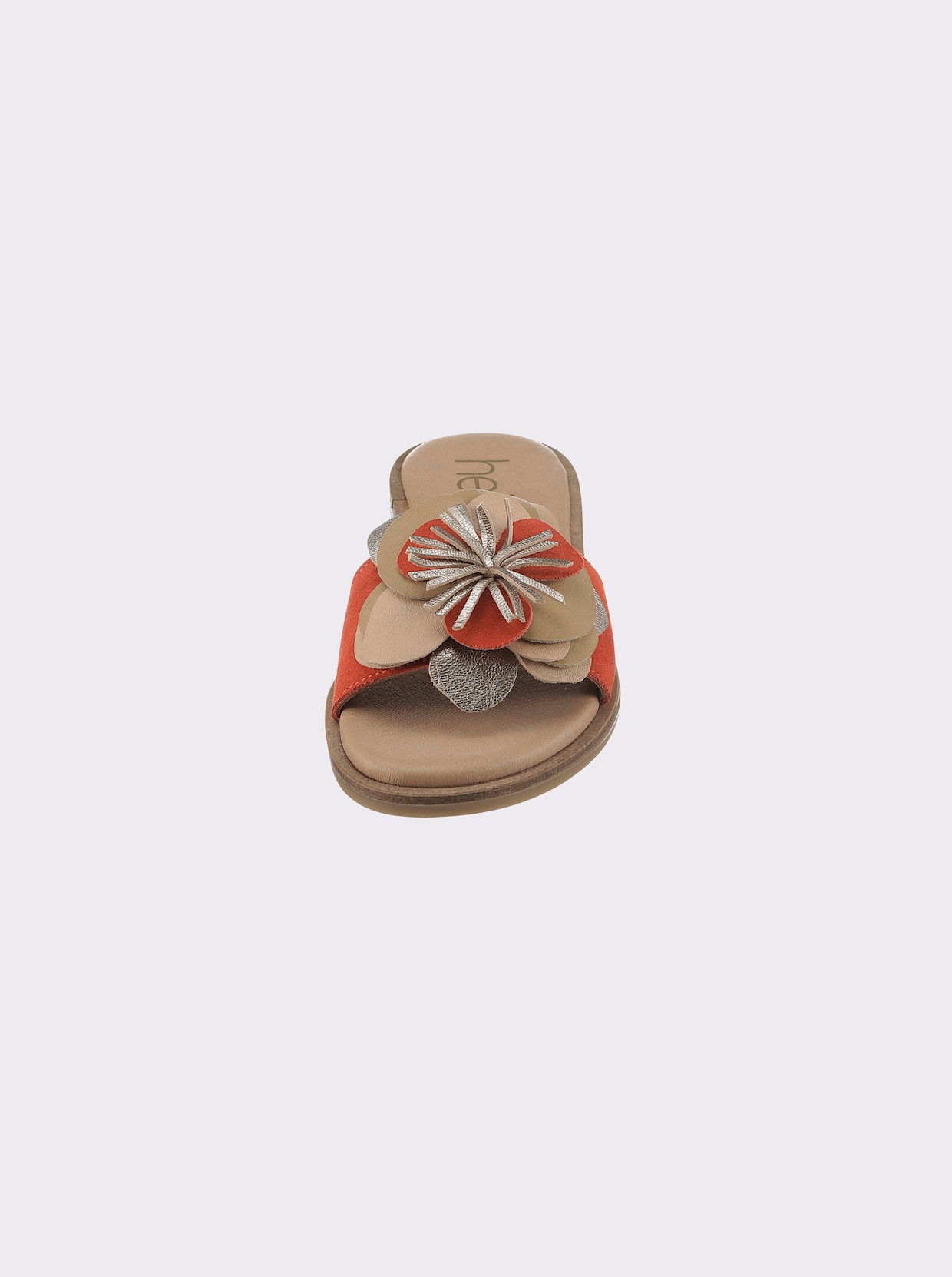 heine Mules - rouge-multicolore