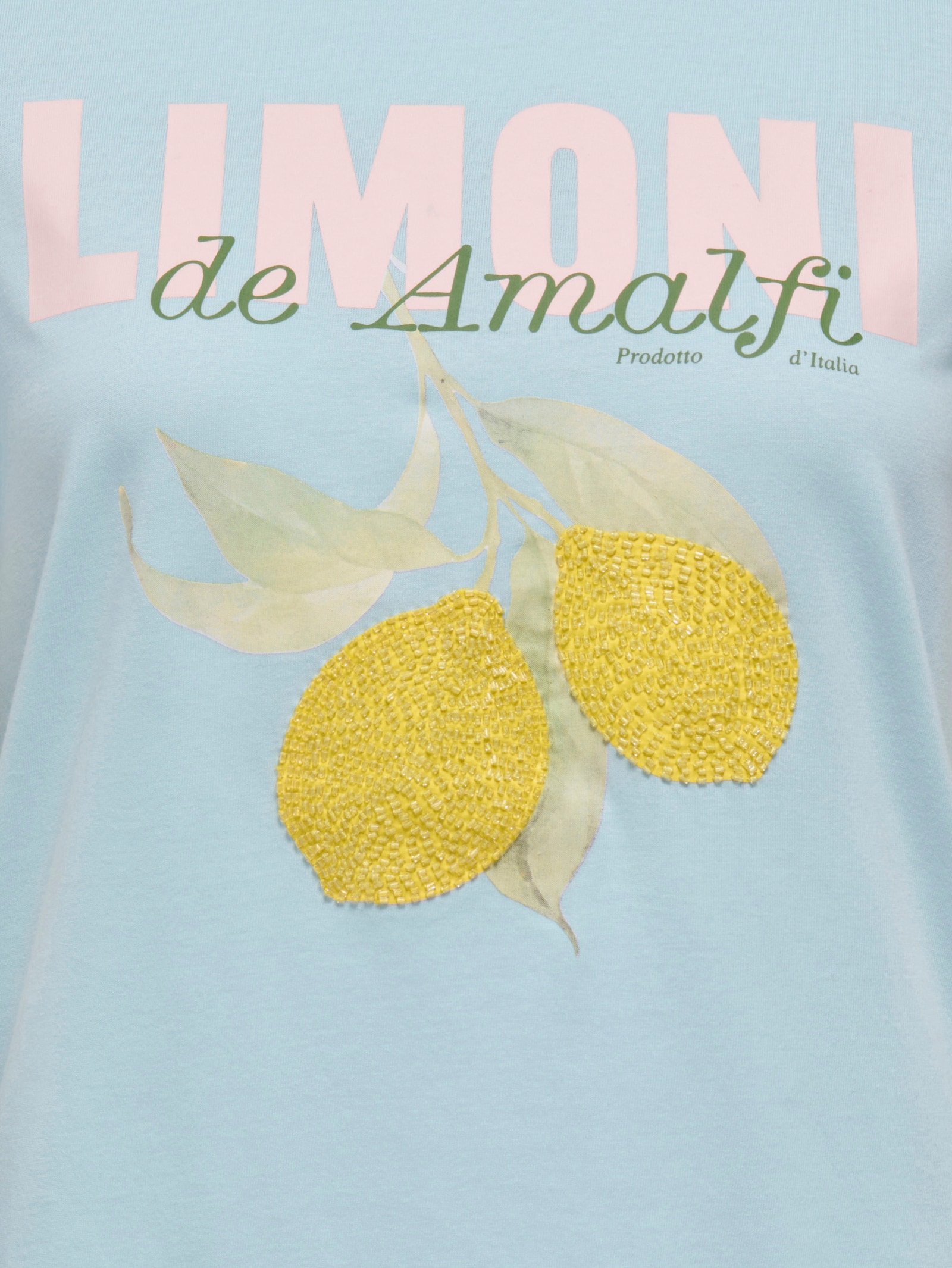 ONLY CARMAKOMA Kurzarmshirt - winter sky print:limoni de amalfi