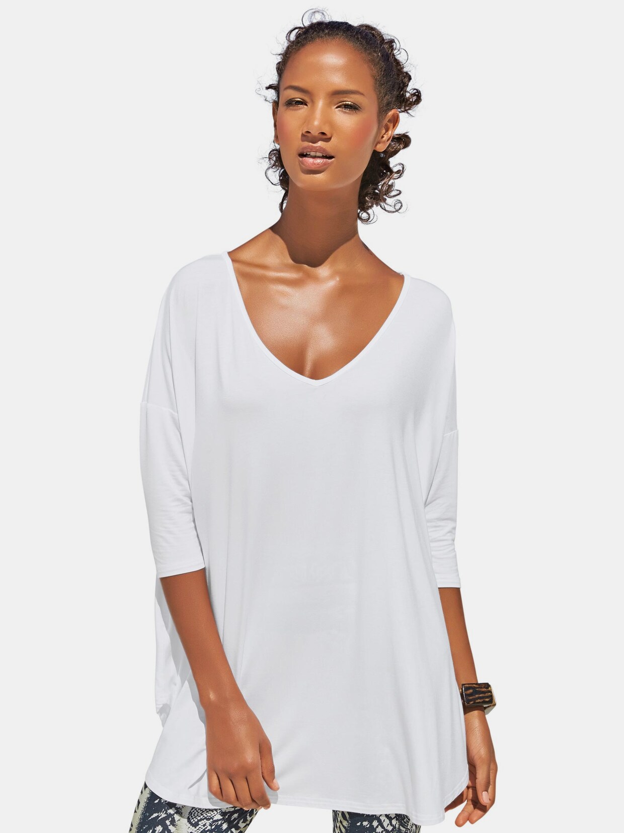 Linea Tesini Oversized Shirt - offwhite