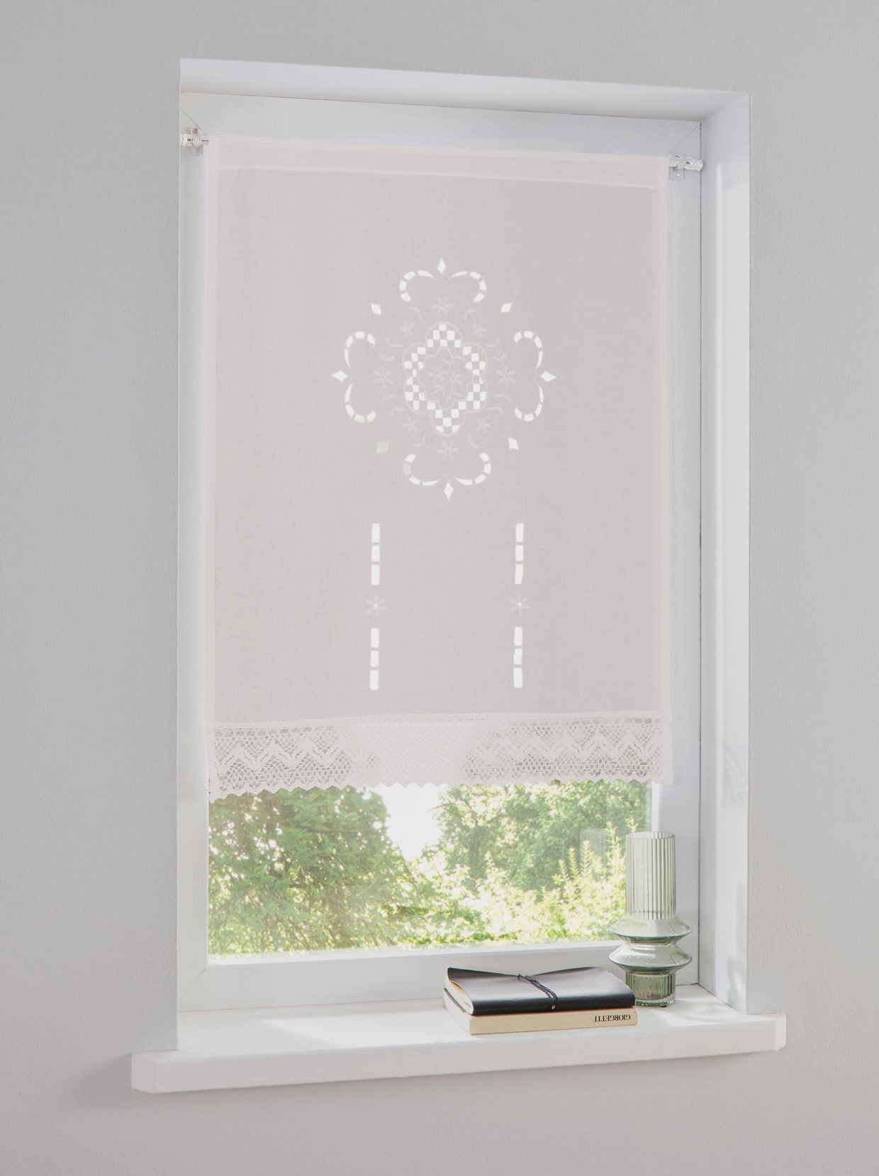 heine home Fenster- und Türbehang - weiß