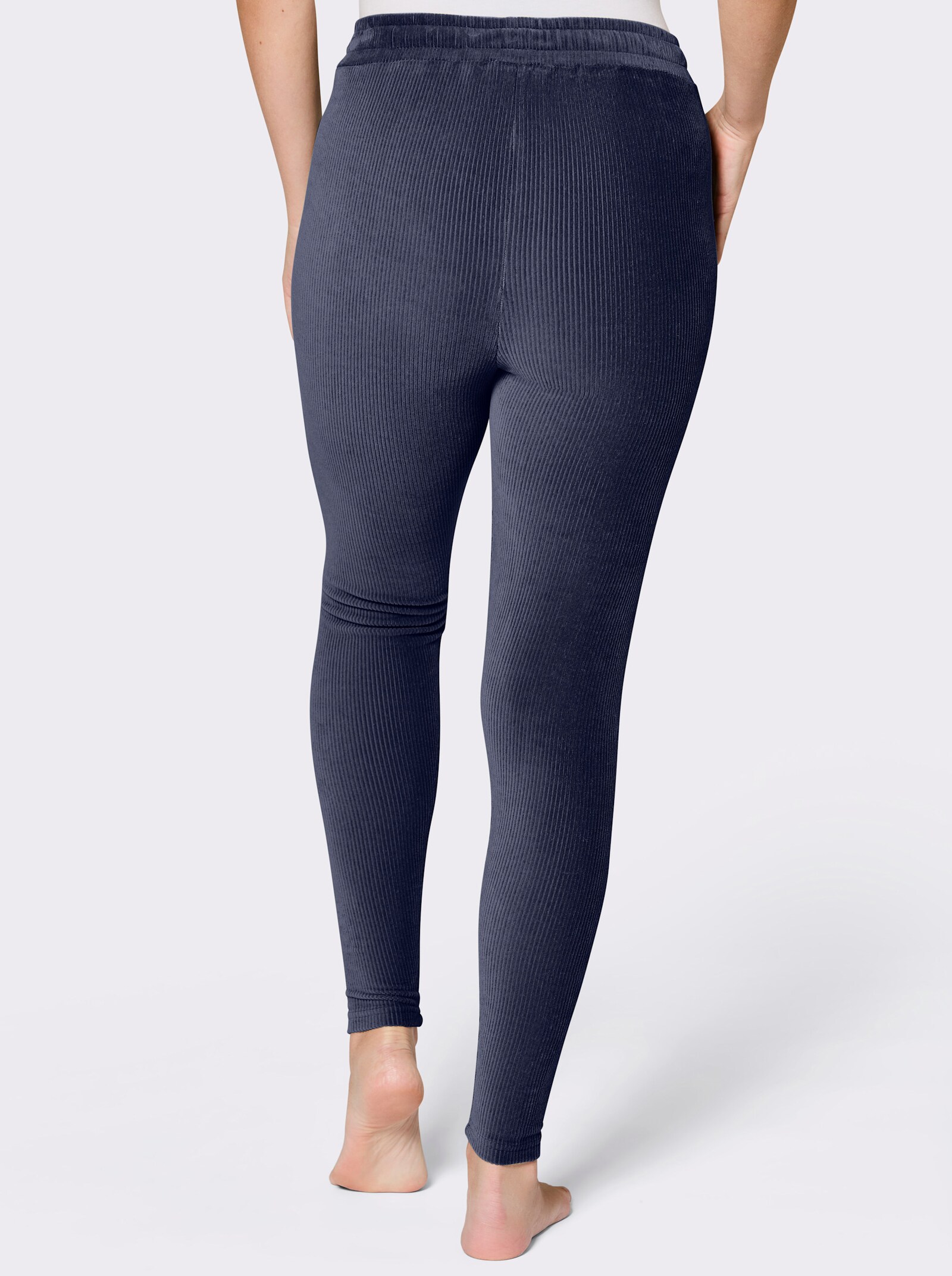 feel good Leggings in Nicki-Qualität - marine