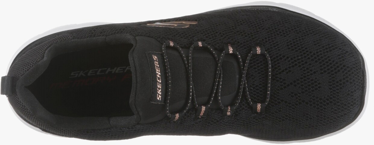 Skechers Slip-on sneaker - zwart