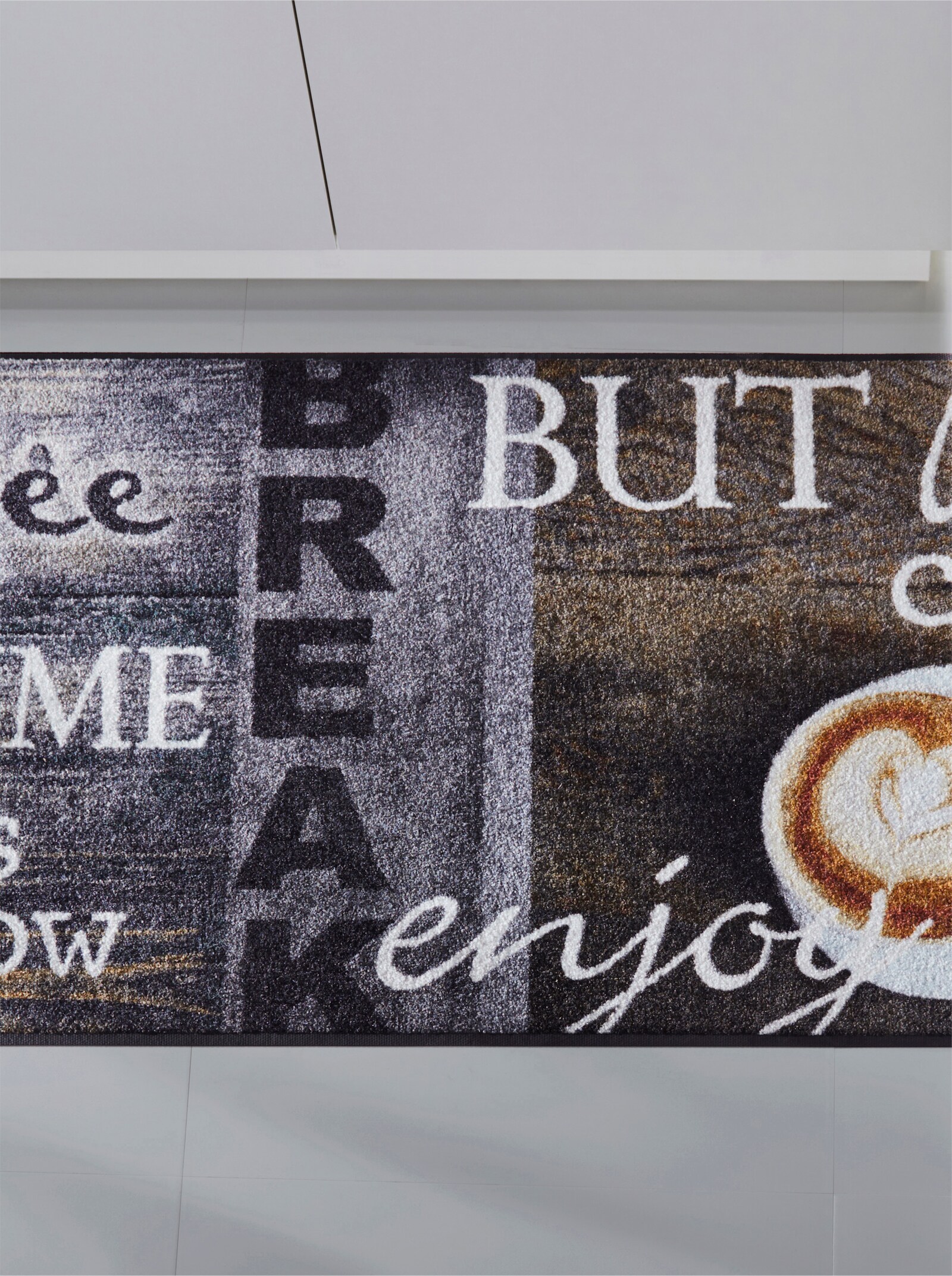 wash+dry by Kleen-Tex Fußmatte - braun-schwarz