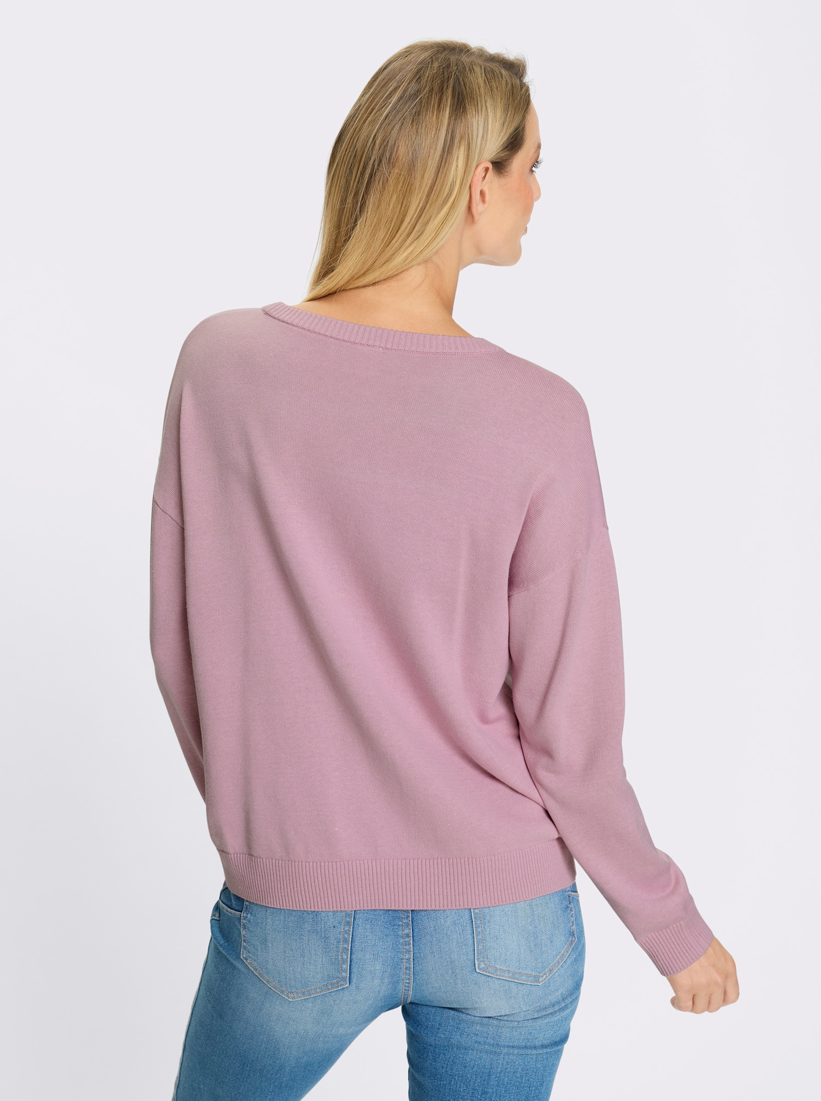 heine Feinstrickpullover - rosé