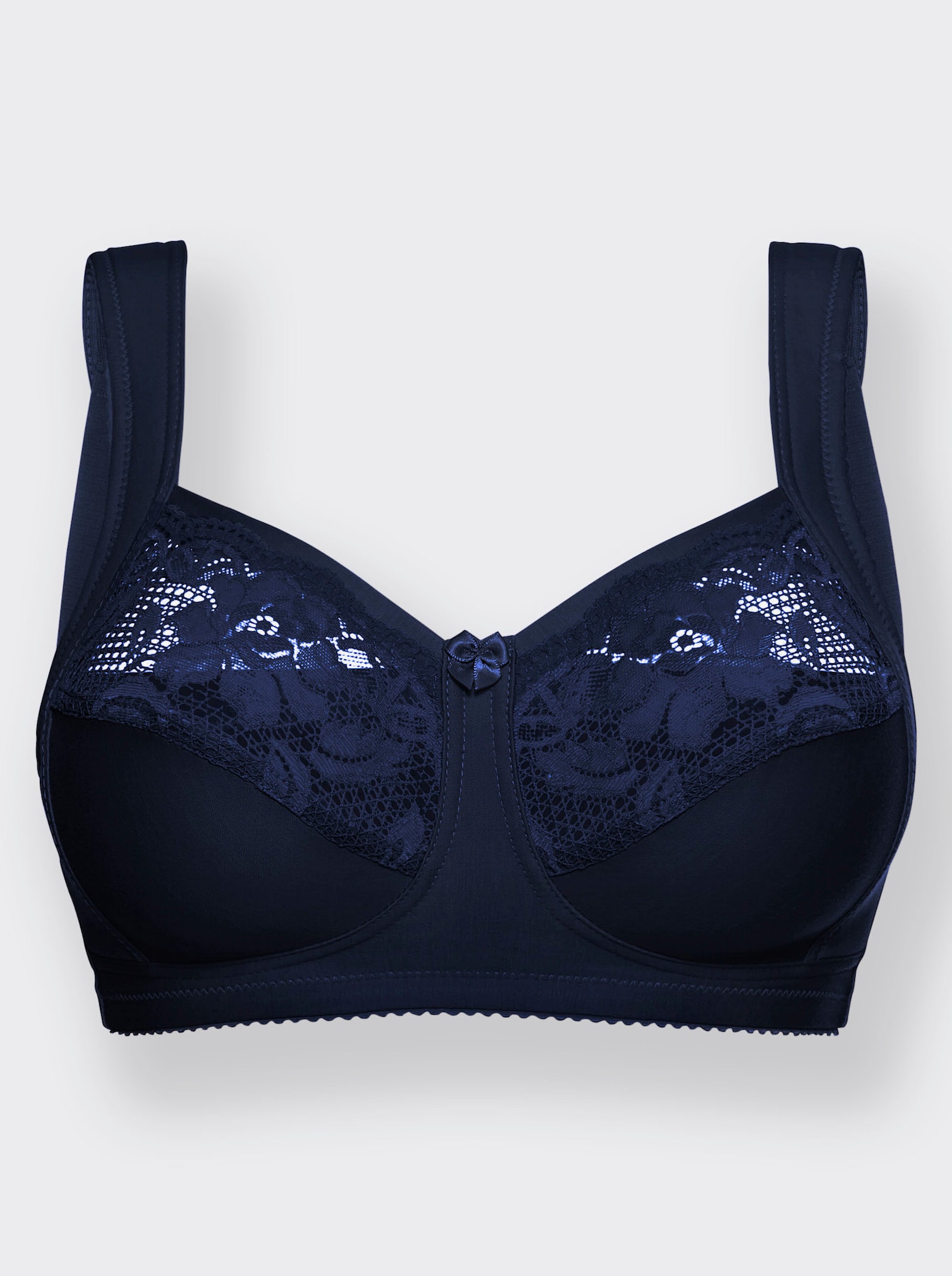 Miss Mary Soutien-gorge confort sans armatures avec renforts latéraux avec garnissage - marine