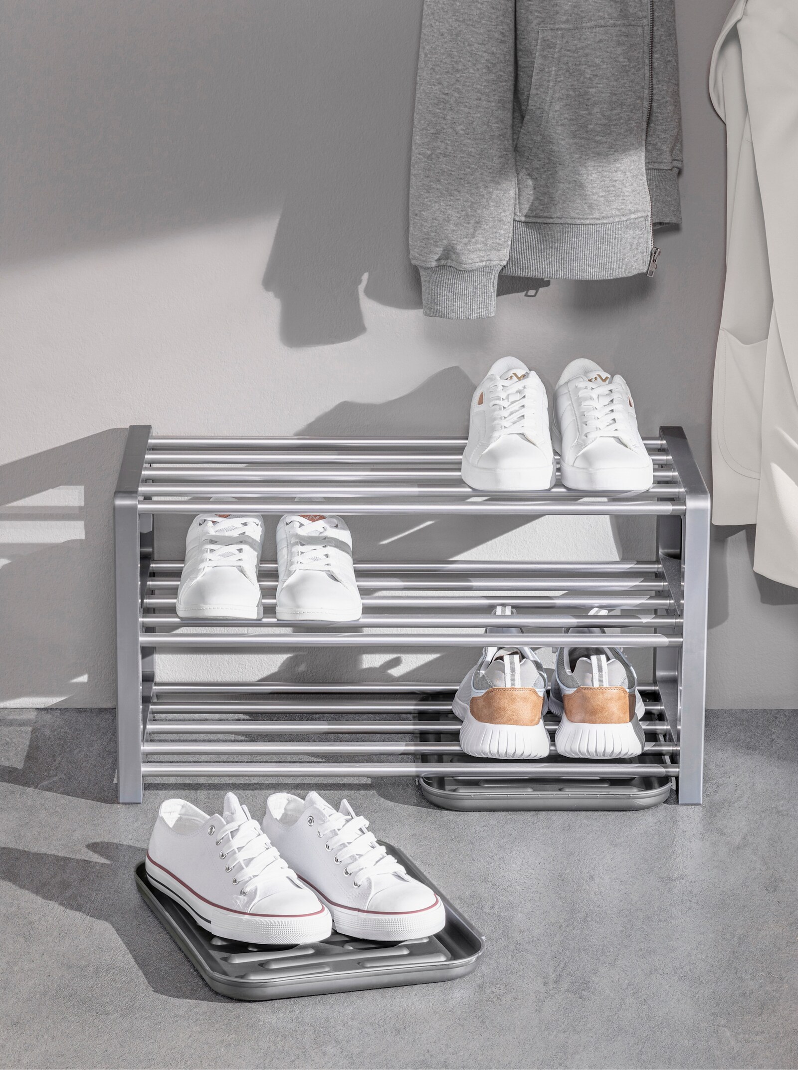 heine home Schoenenrek - zilverkleur