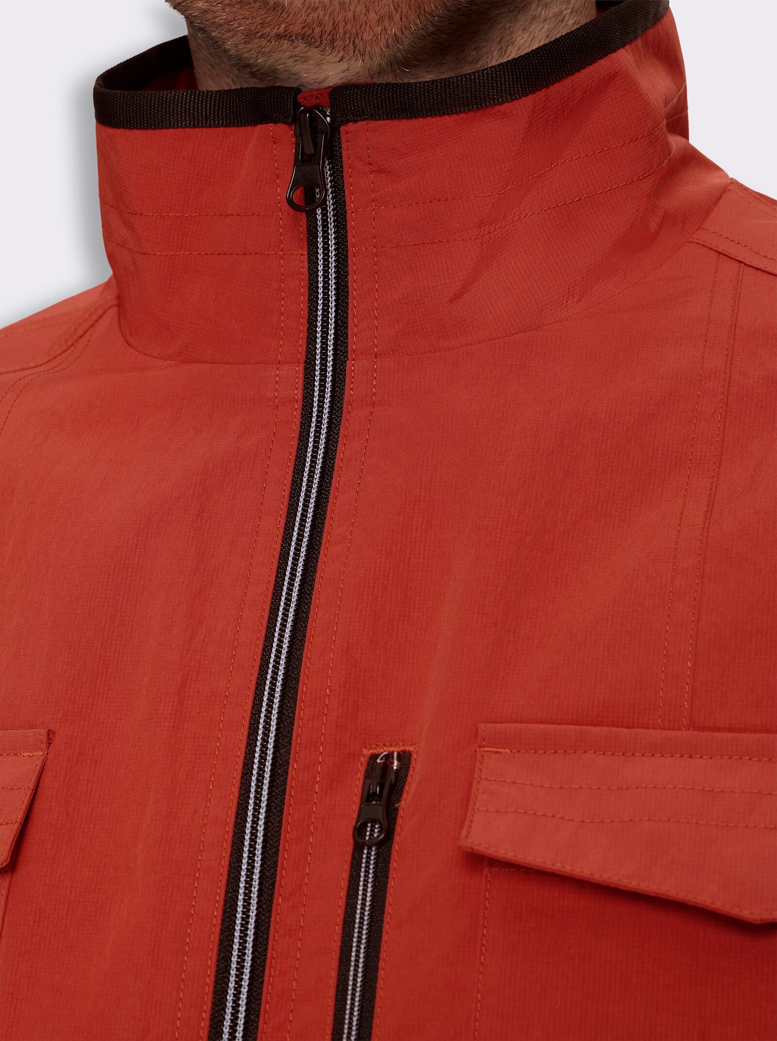 Marco Donati Longjacke mit Wetterschutz-Ausrüstung - terra