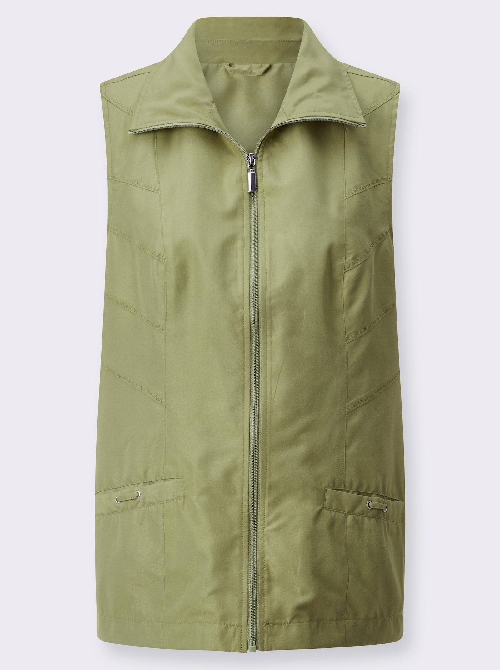 Weste in Microfaser-Qualität - schilf