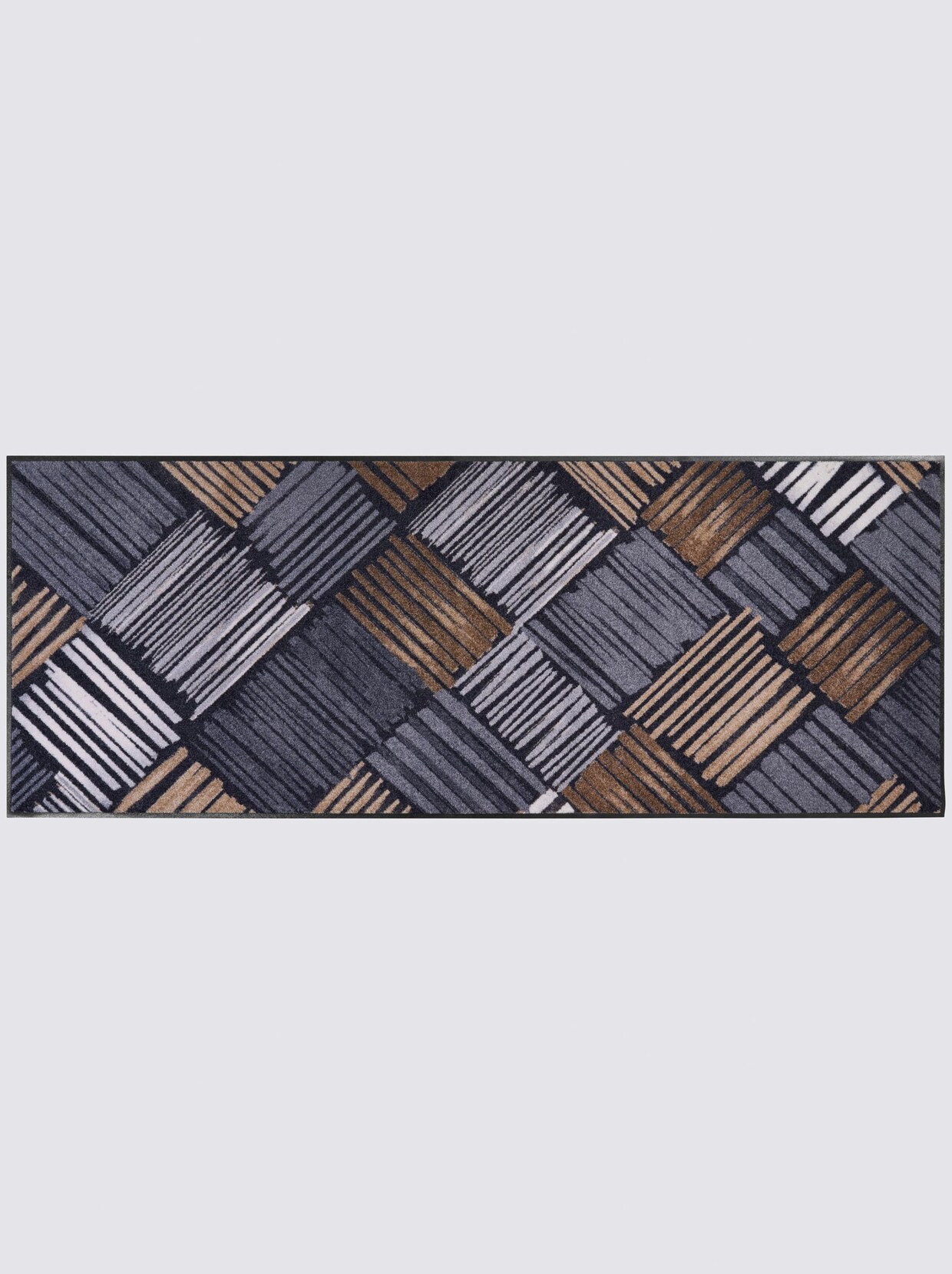 Salonloewe Fußmatte - grau-natur