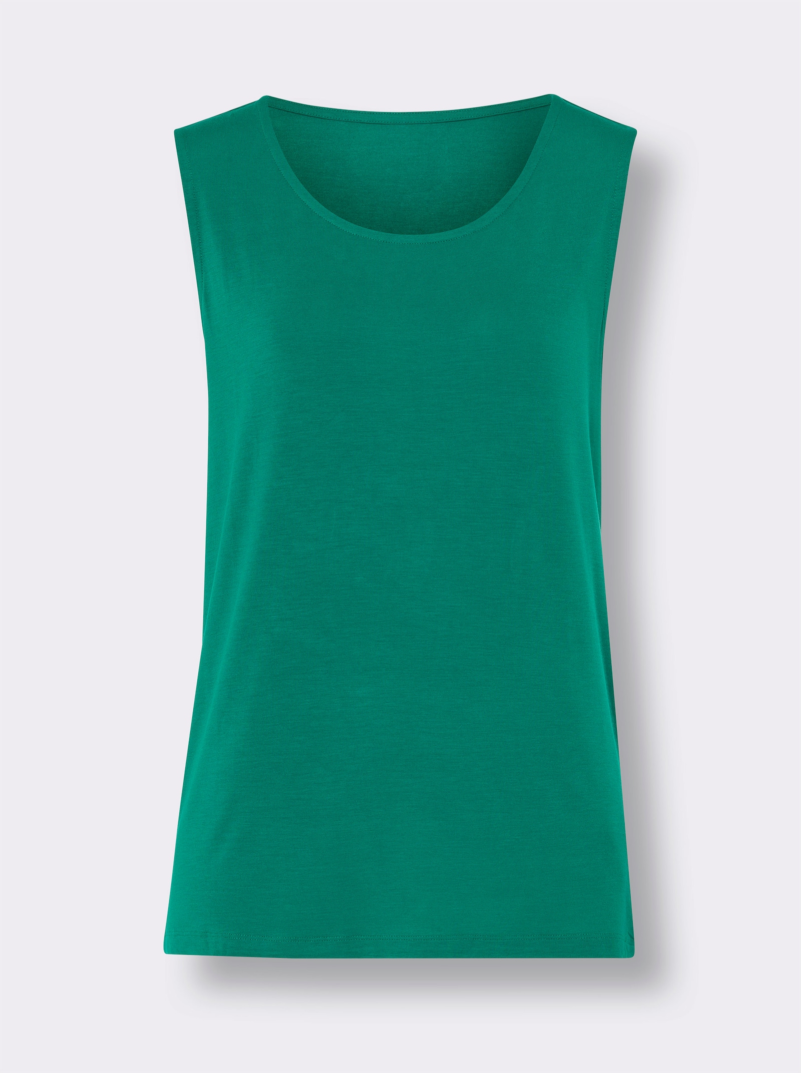 Shirttop in pflegeleichter Viskose Qualität - grün