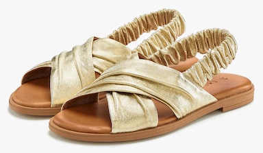 LASCANA Sandale - goldfarben