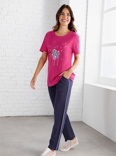 Longshirt - fuchsia