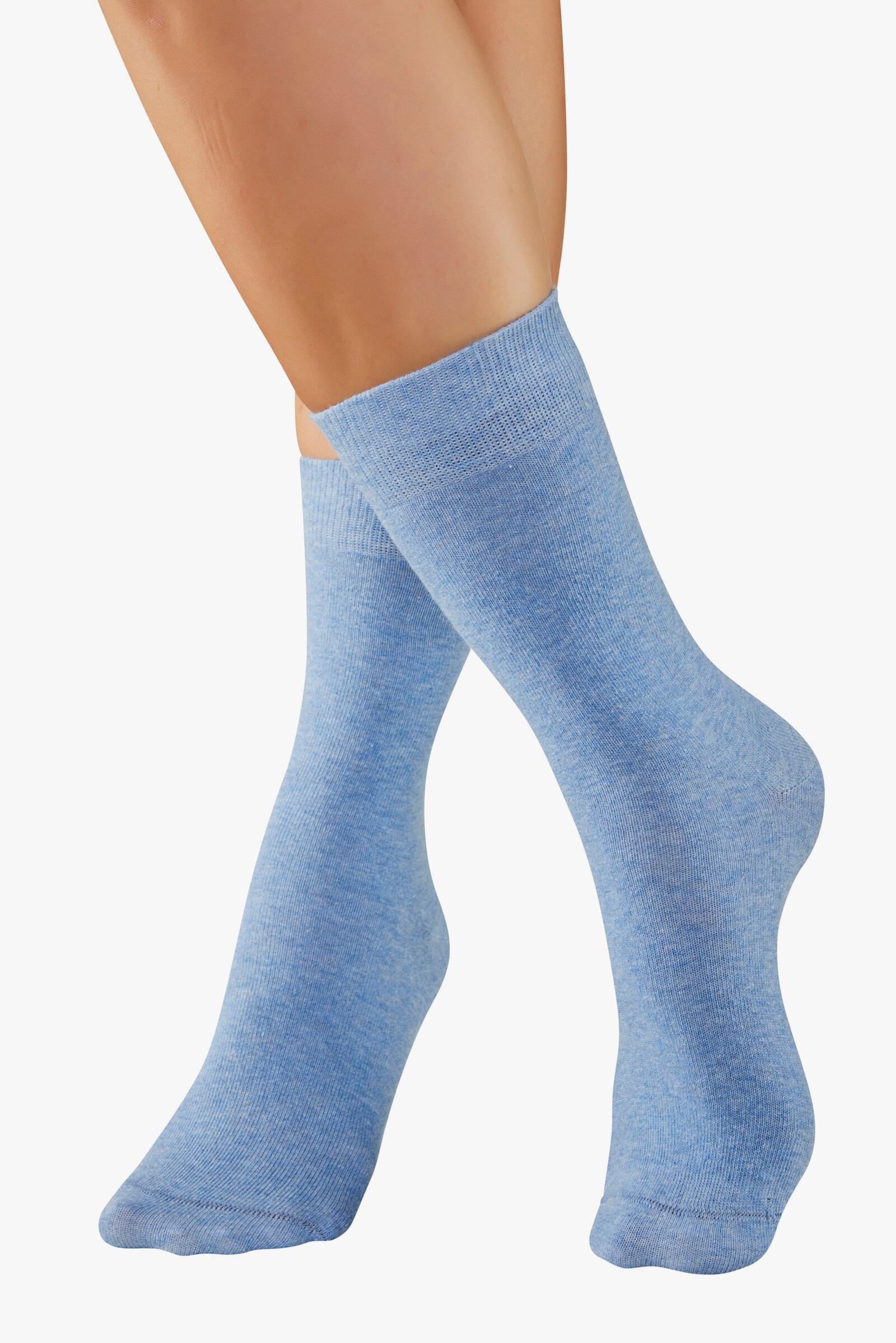 H.I.S chaussettes basiques - 20x tons bleus