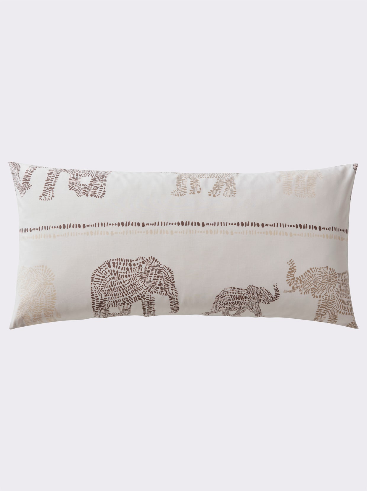 heine home Bedtextiel - sesam/wit bedrukt