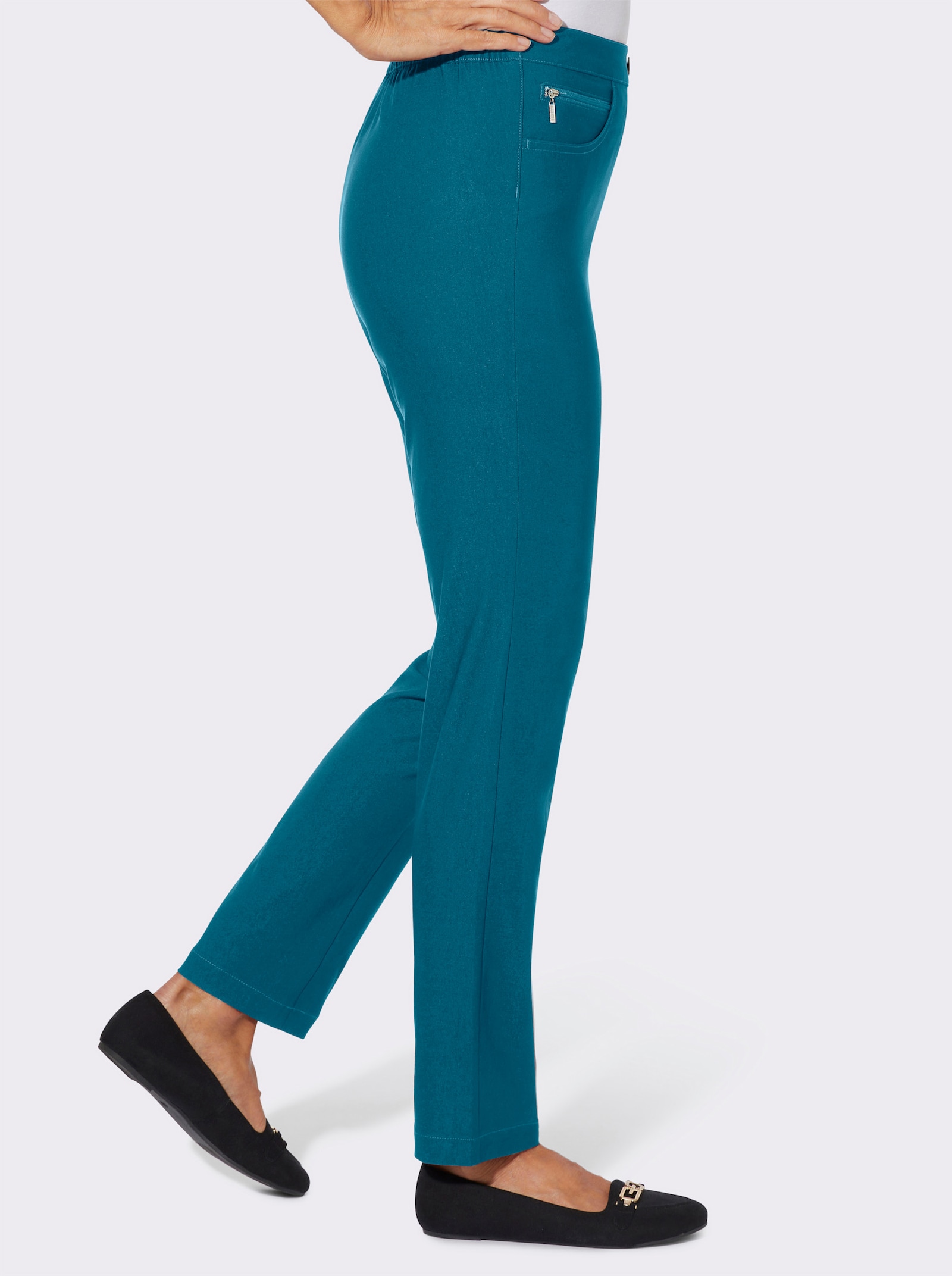 Bengalinhose mit Zierreißverschlüssen - aquapetrol