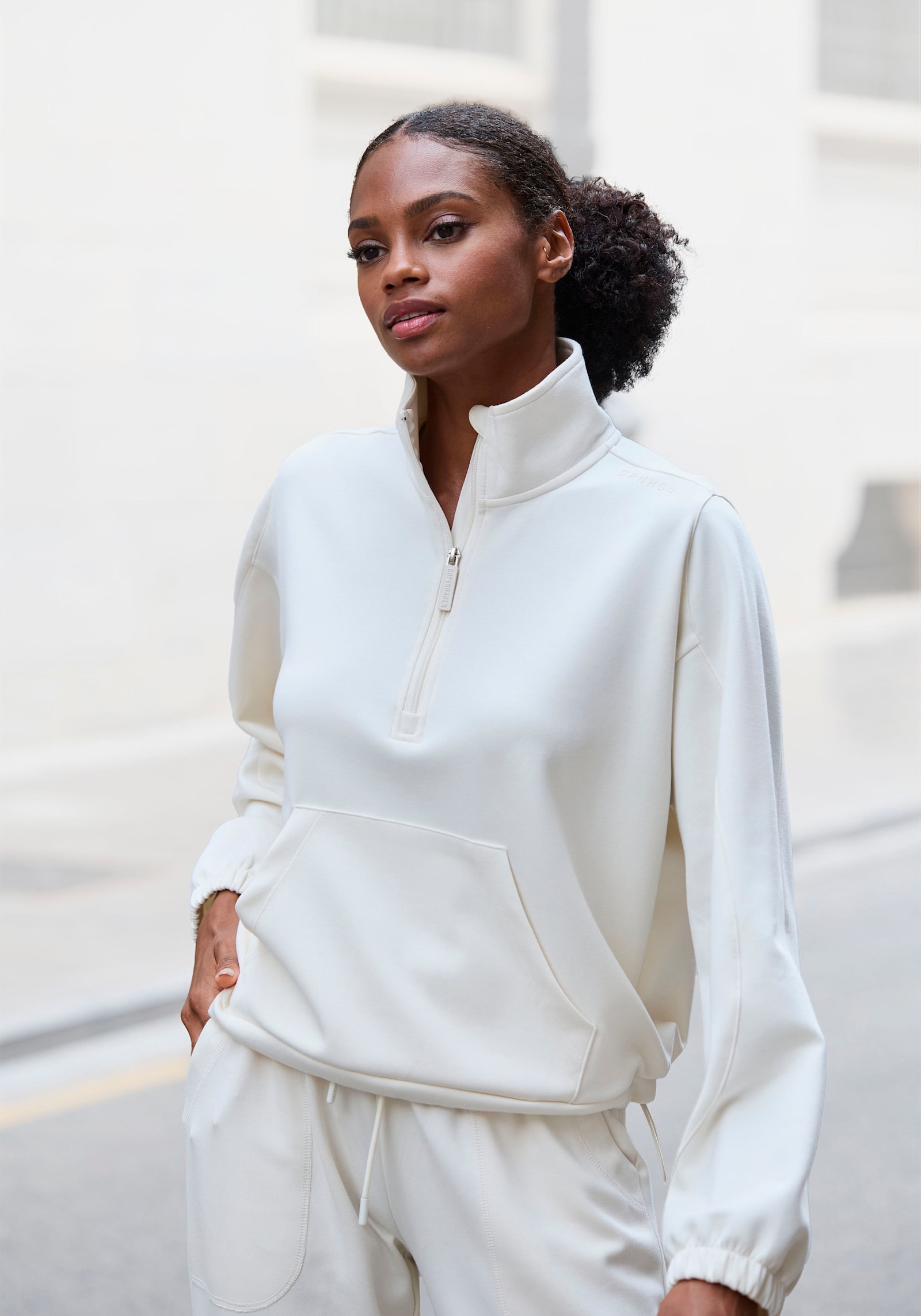 Copenhagen Studios Shirt met lange mouwen - wolwit