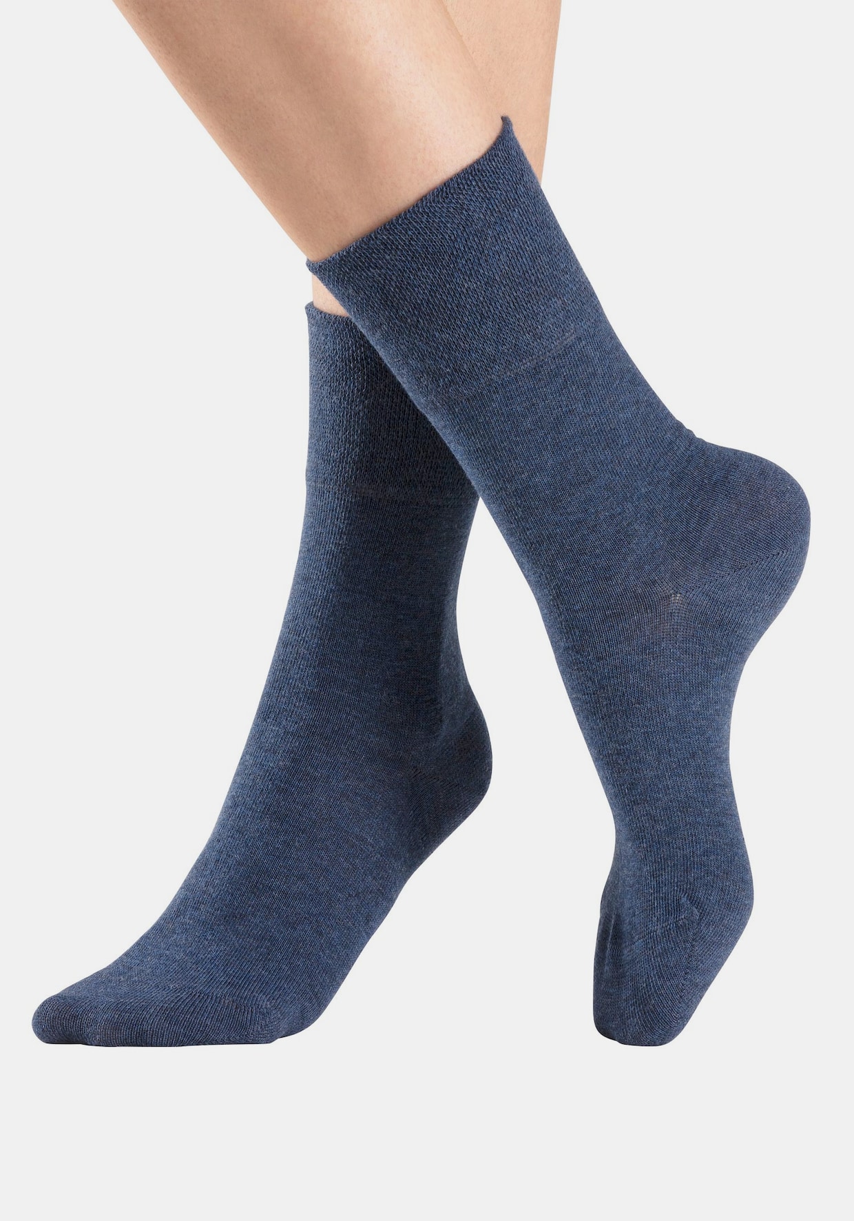 H.I.S Socken - 2x jeans + 2x schwarz + 2x grau-meliert