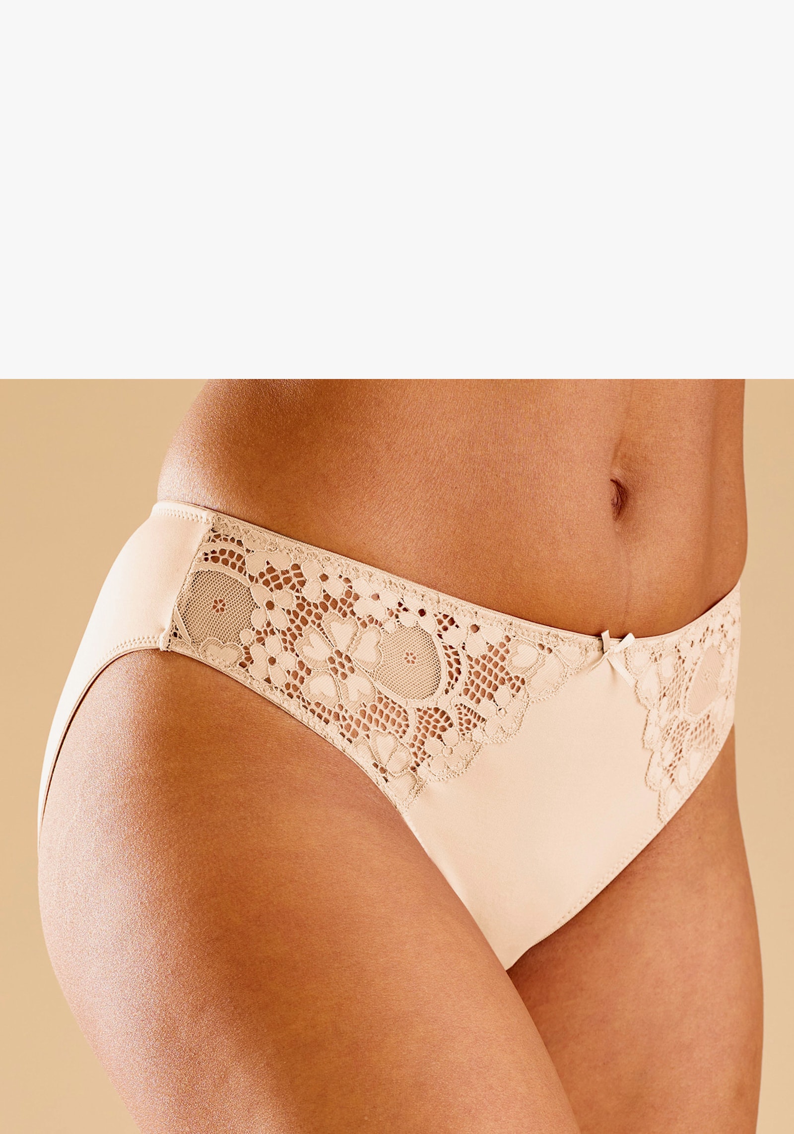 petite fleur Slip - braun+toffee+puder