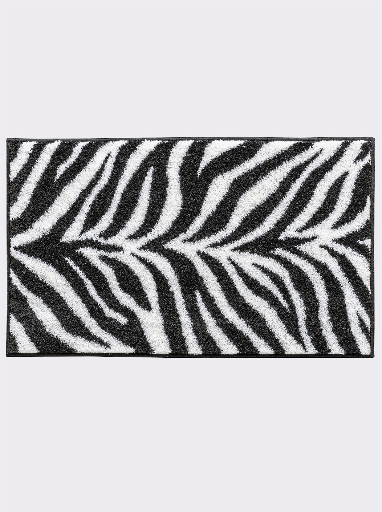 Grund Tapis de bain - noir-blanc