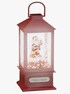 Laterne - rot-gemustert