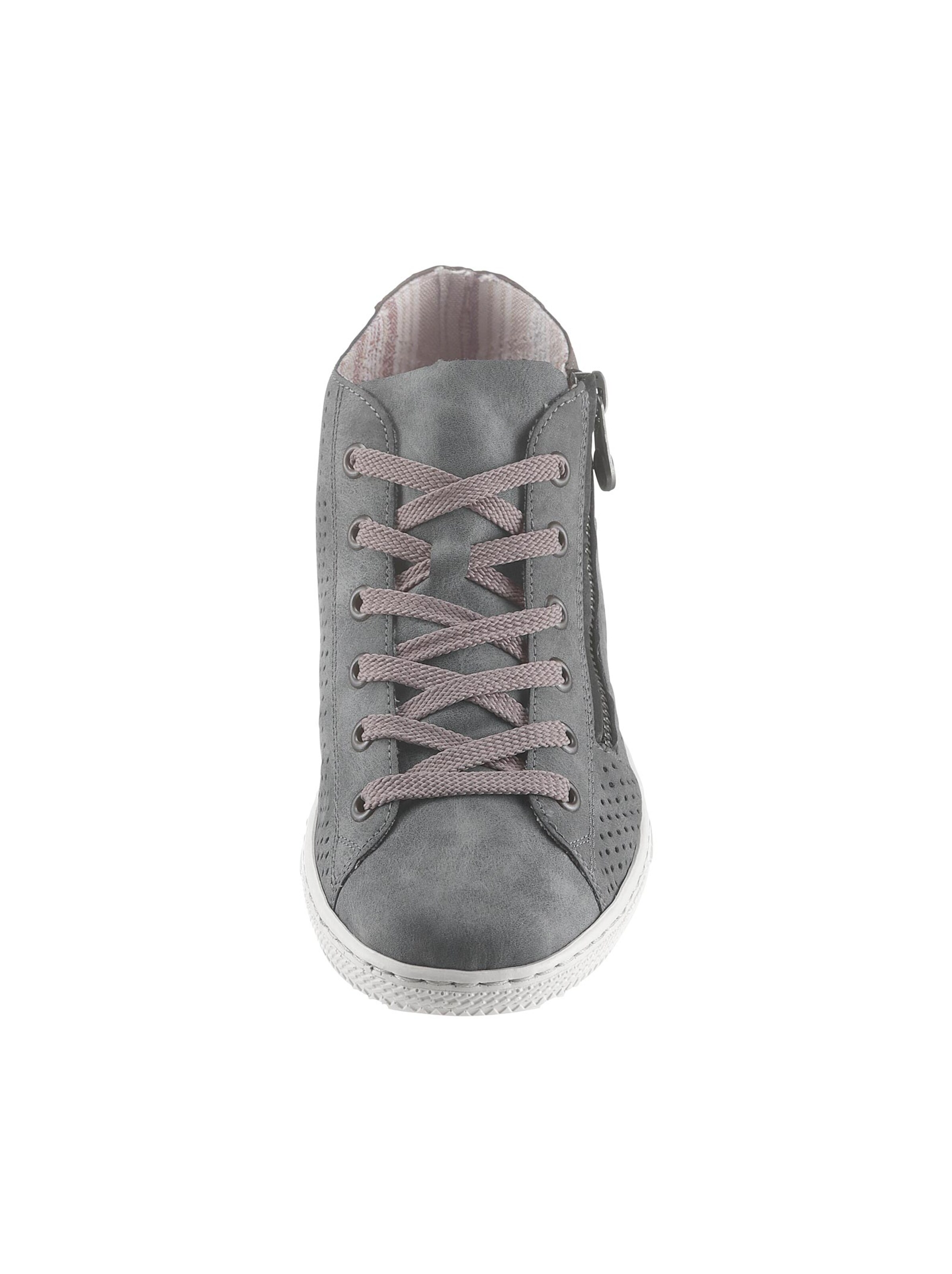 Rieker Schnürschuh - grau