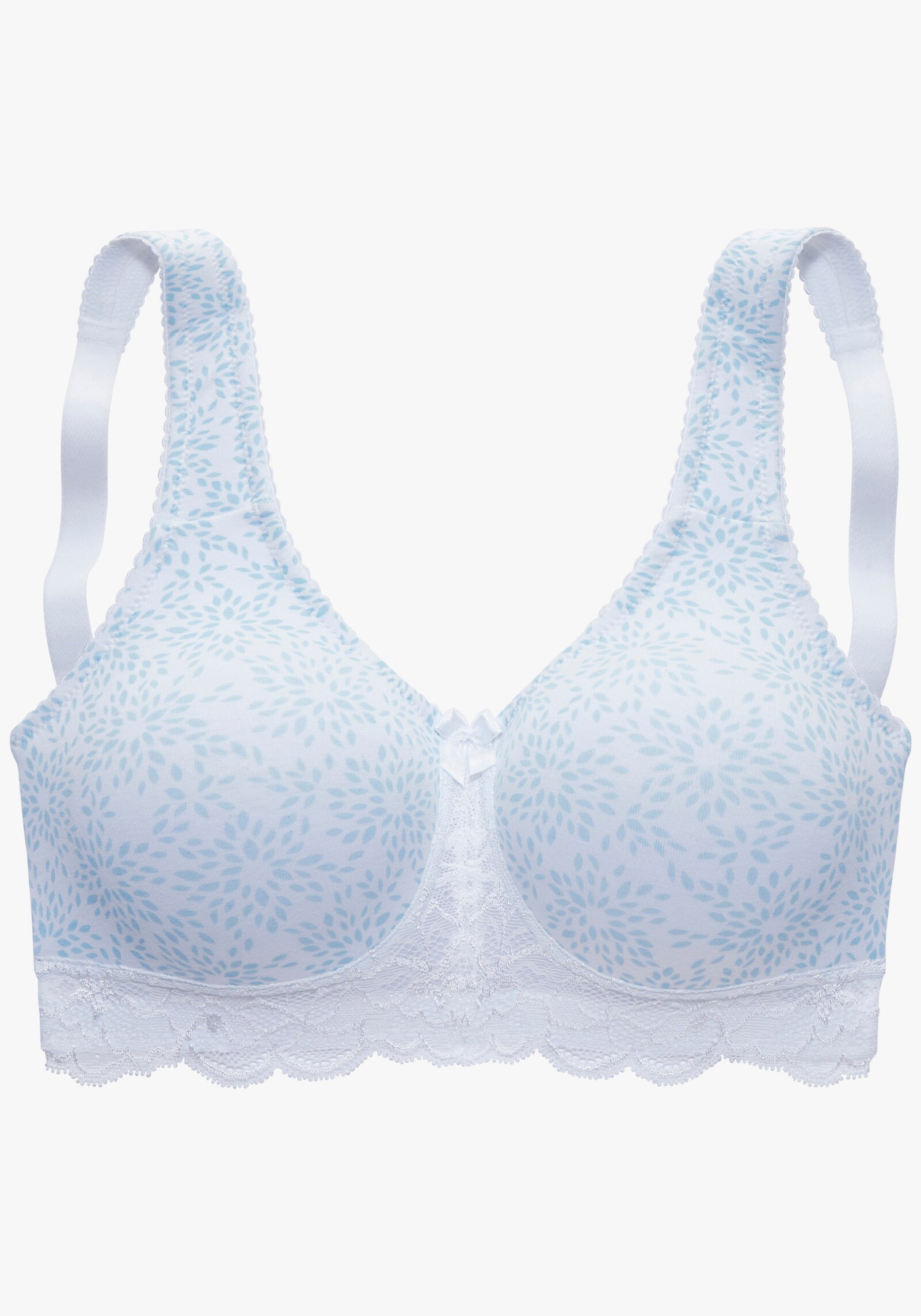 Nuance Soutien-gorge large - blanc-bleu