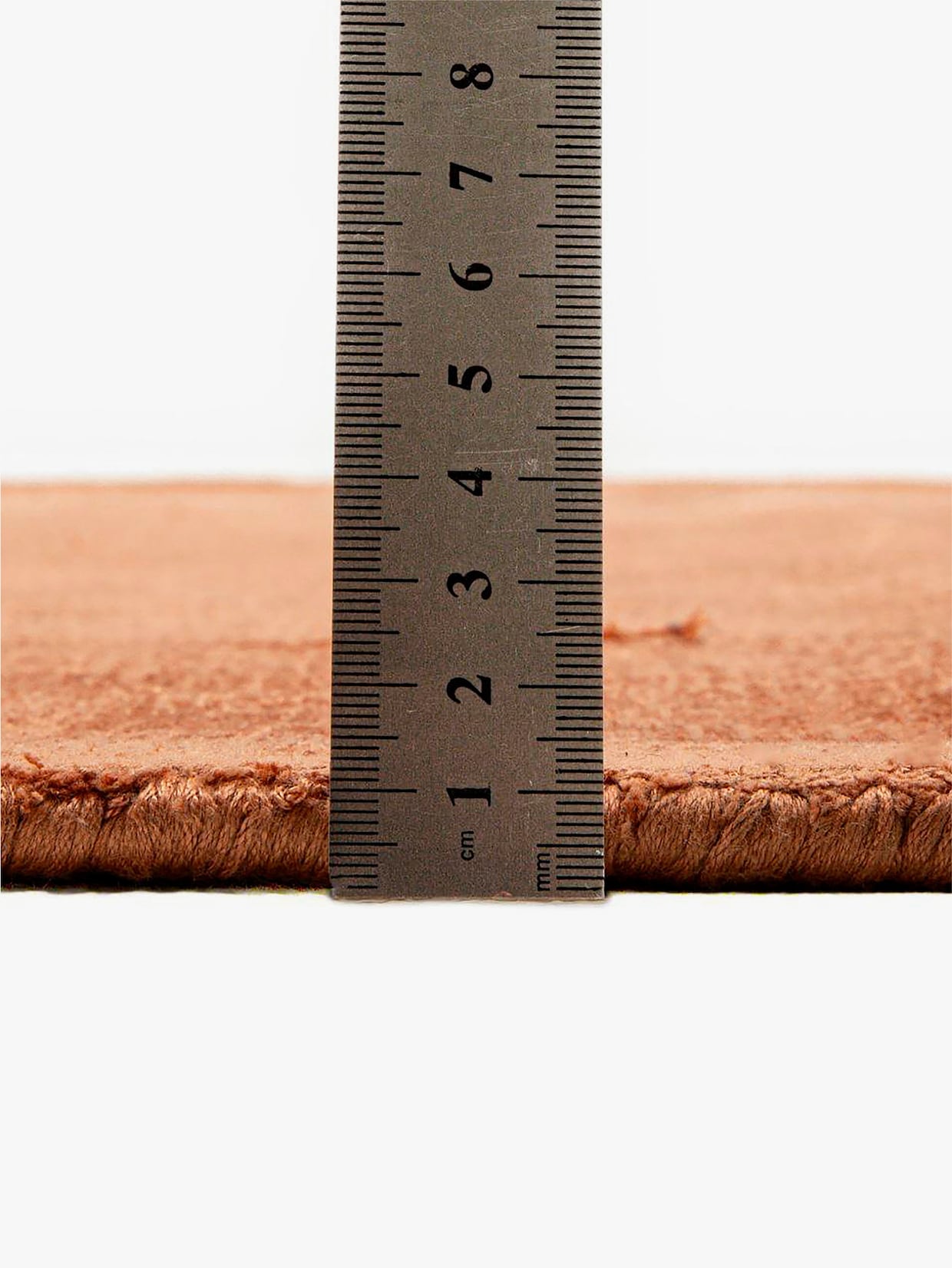 Theko Teppich - kupfer