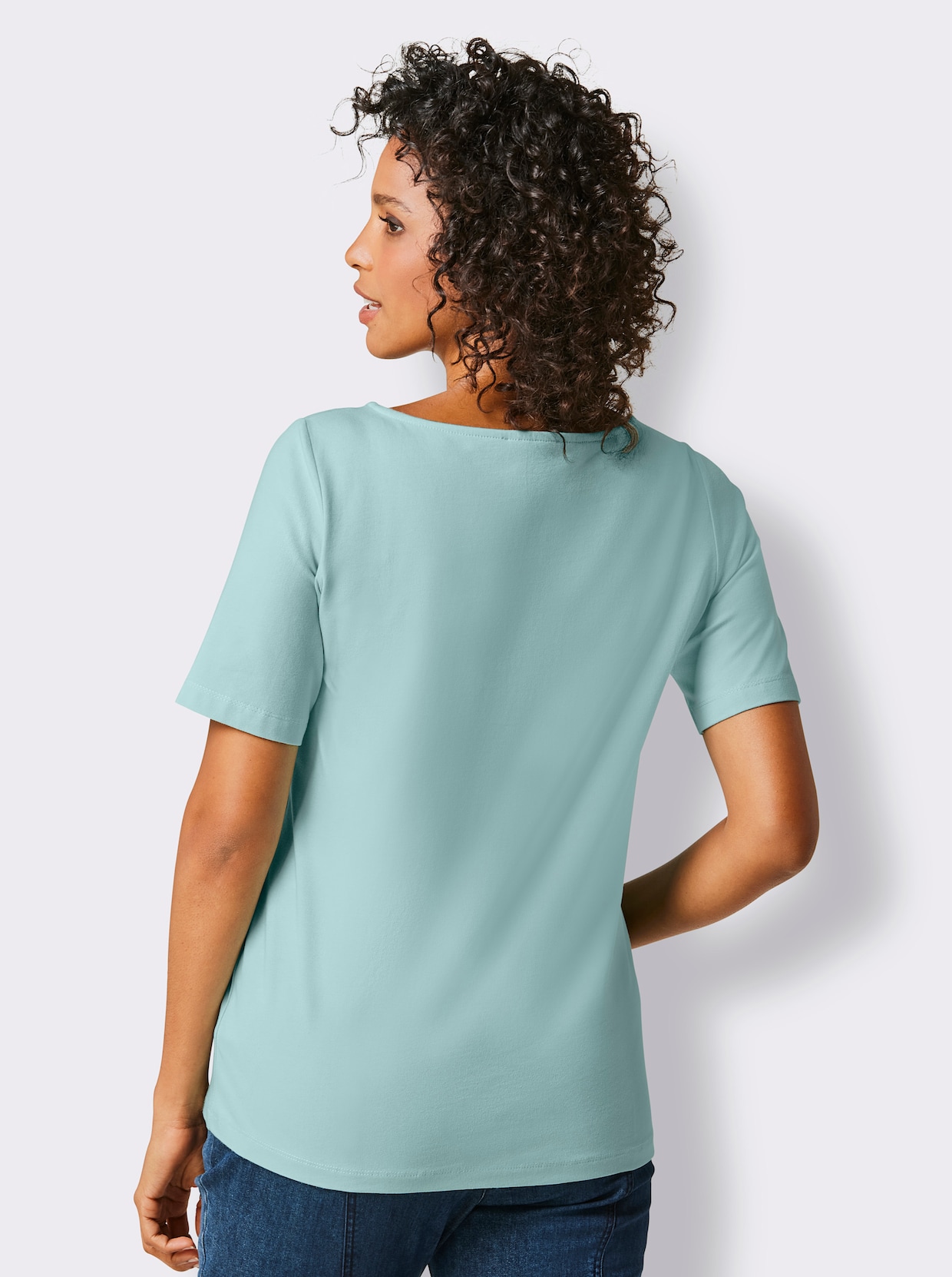 CREATION L PREMIUM Rundhalsshirt - mint