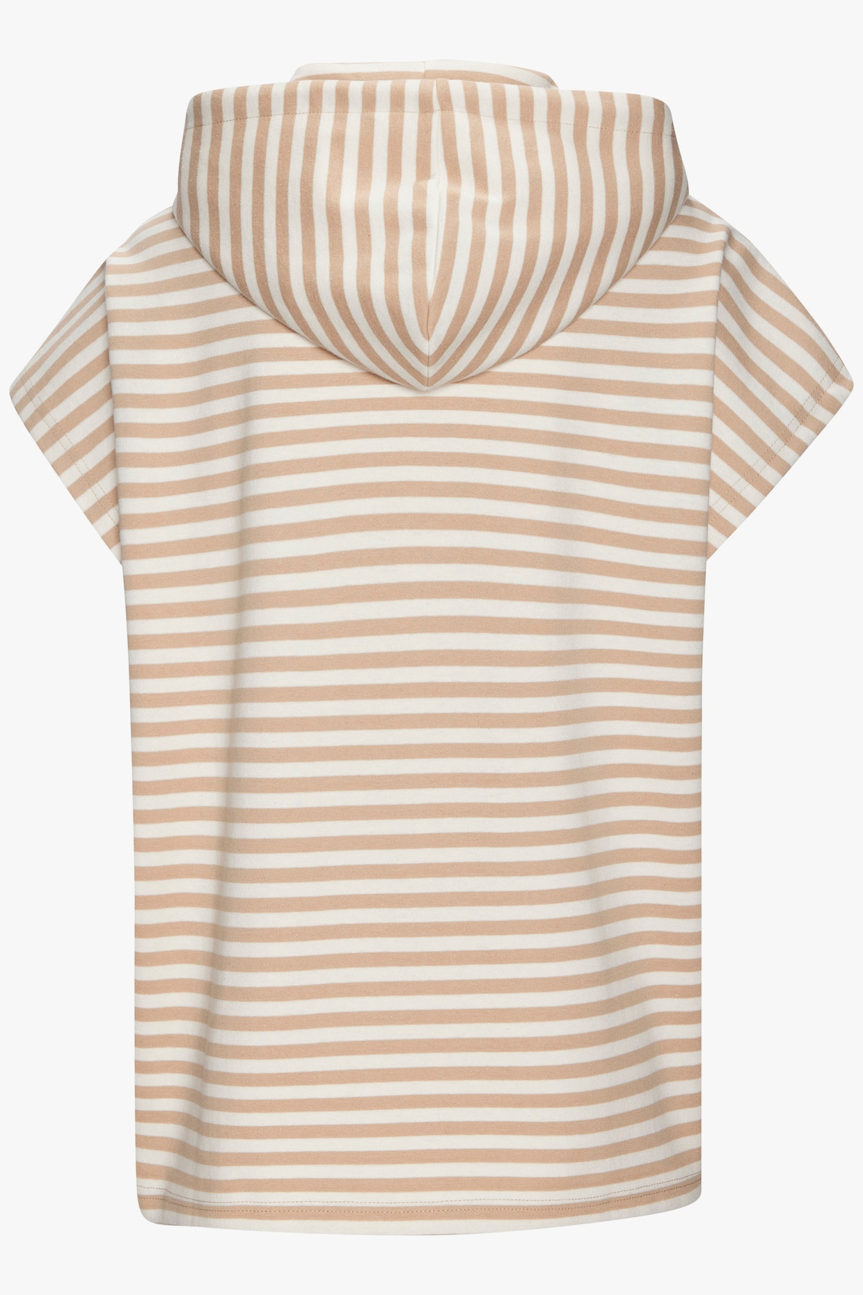 H.I.S Kapuzenshirt - camel gestreift