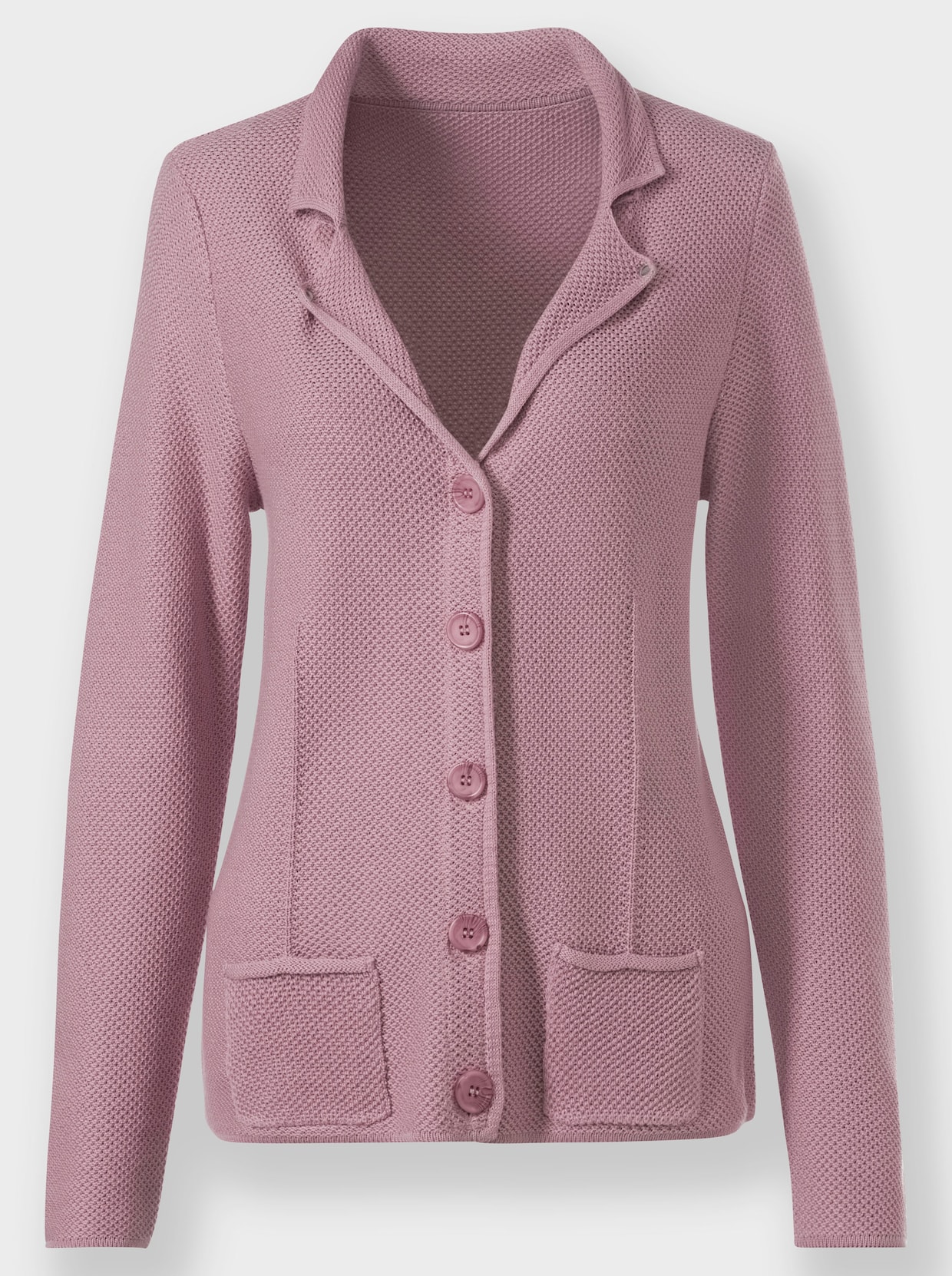 Strickjacke - mauve