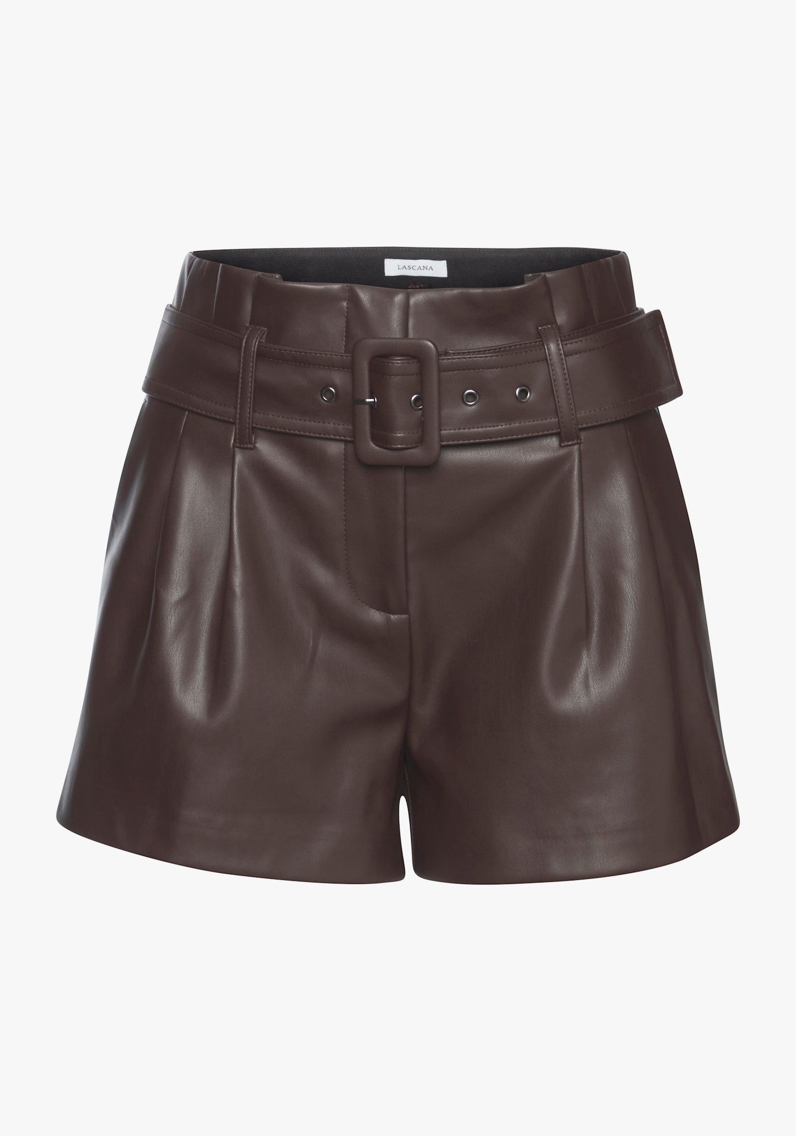 LASCANA Shorts - dunkelbraun
