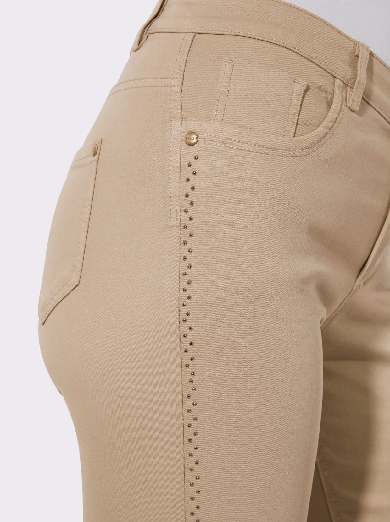 Ascari Jeans im 5-Pocket-Style - beige