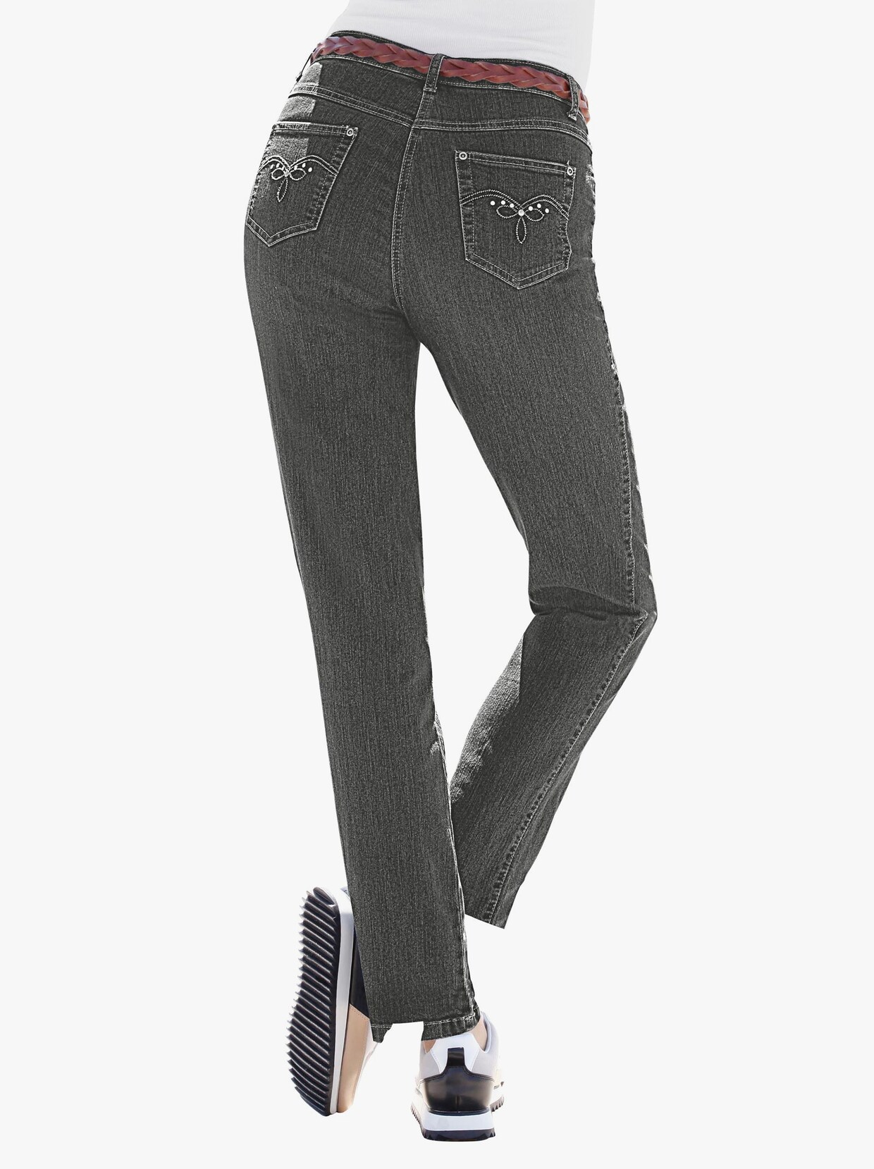 5-Pocket-Jeans - khaki